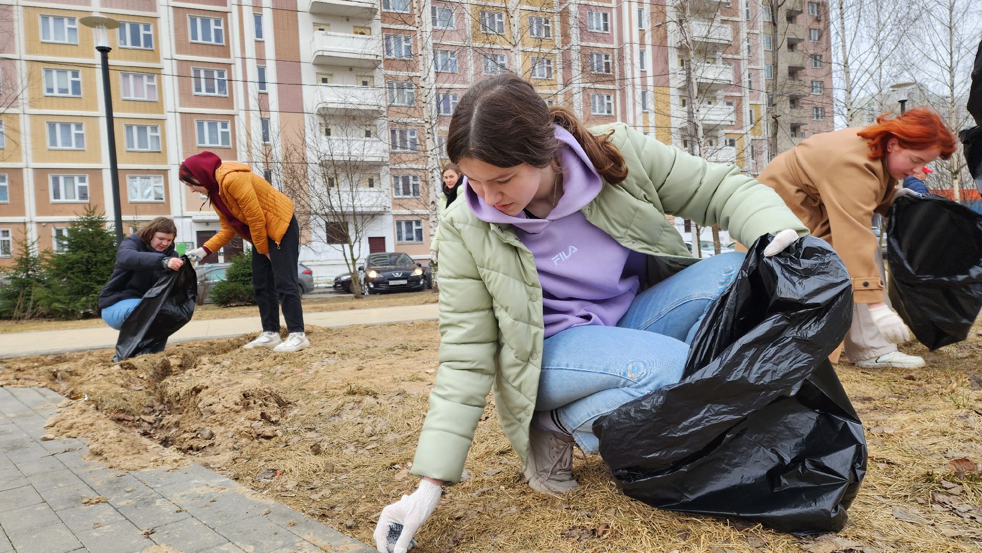 Подольск, Субботник, уборка территорий, благоуйстройство,