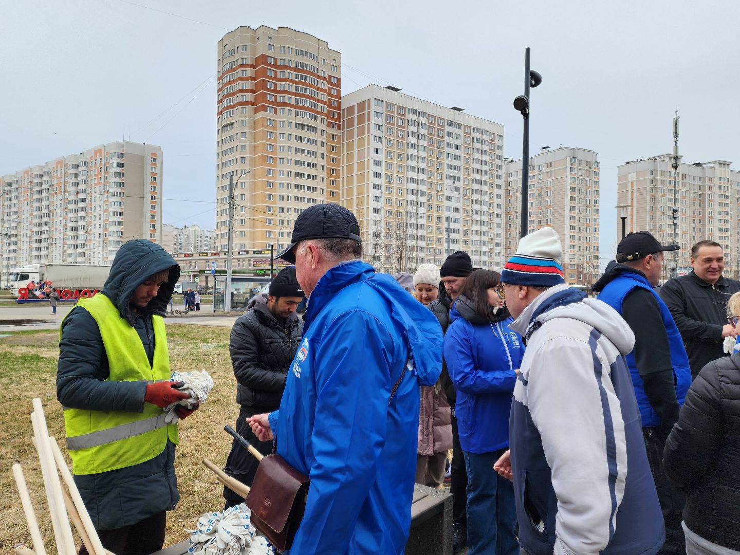 Подольск, Субботник, уборка территорий, благоуйстройство,