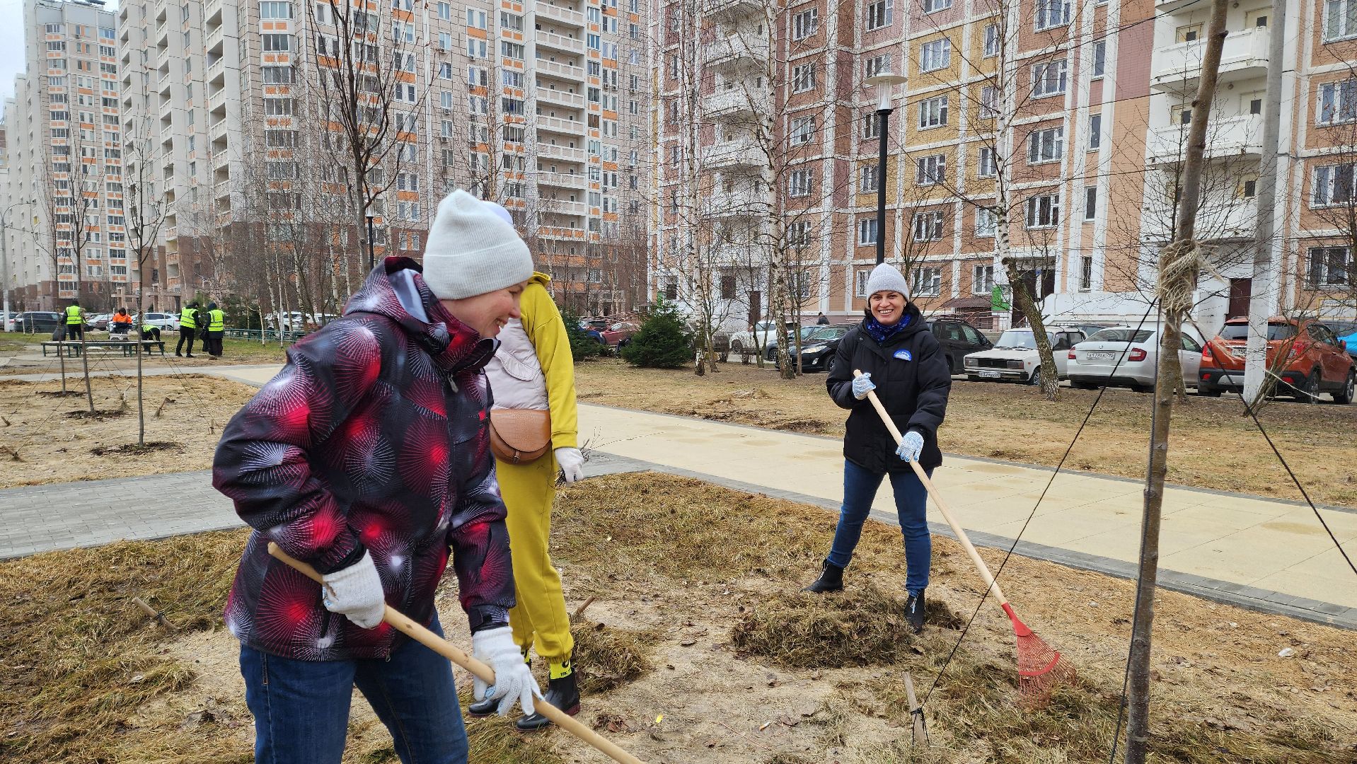 Подольск, Субботник, уборка территорий, благоуйстройство,