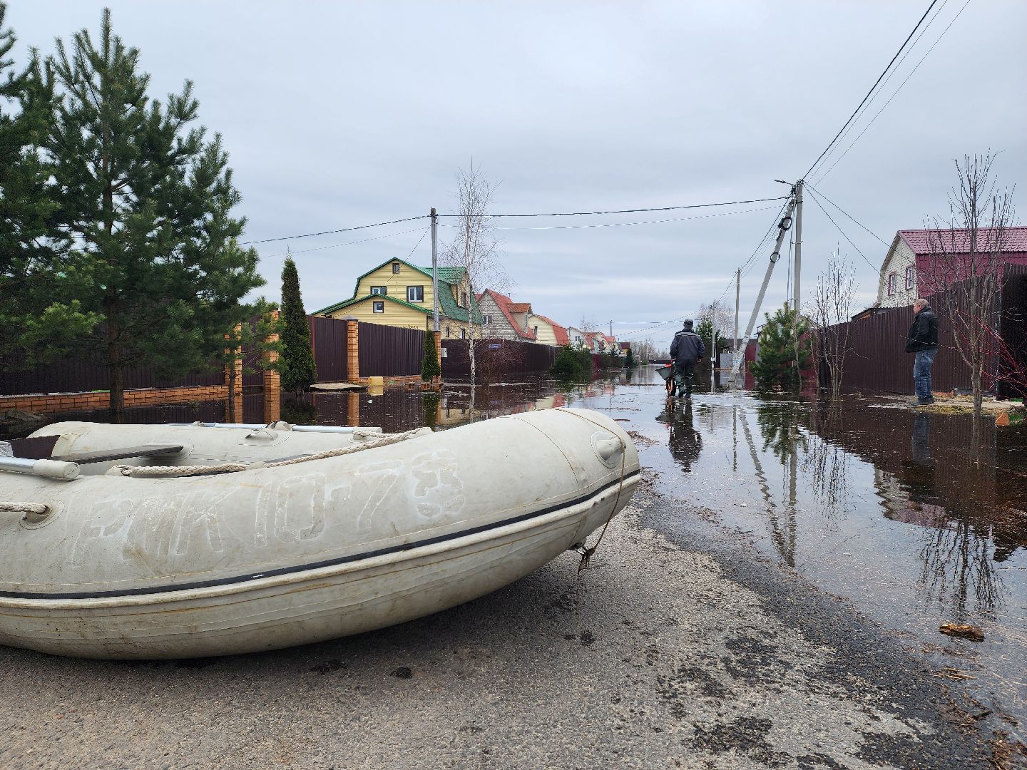 воскресенск, подтопление, мчс, весна, жители, разлив реки,