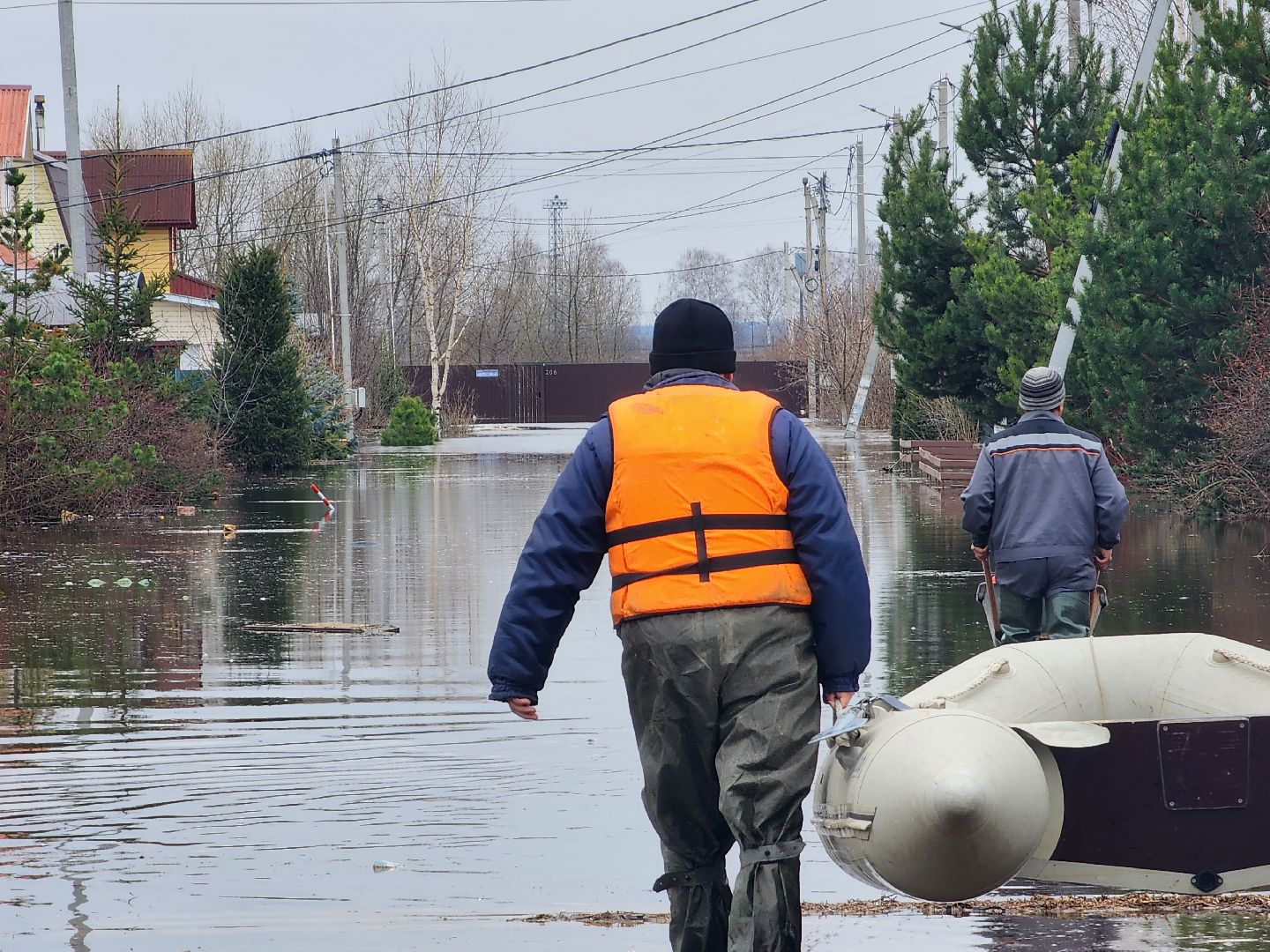 воскресенск, подтопление, мчс, весна, жители, разлив реки,