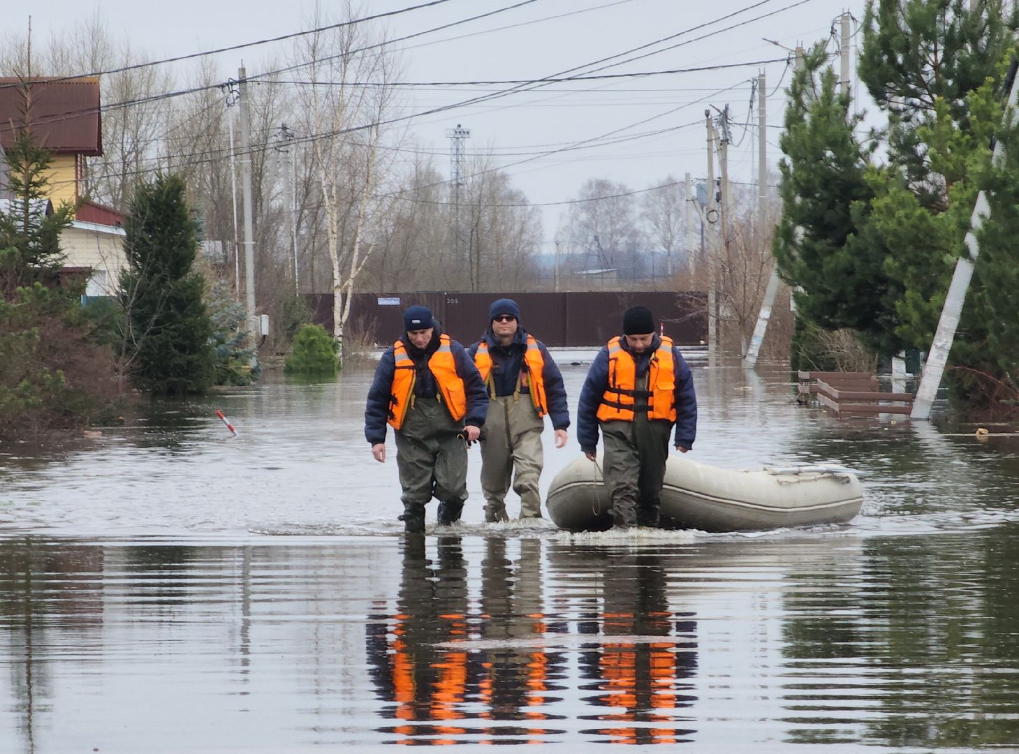 воскресенск, подтопление, мчс, весна, жители, разлив реки,
