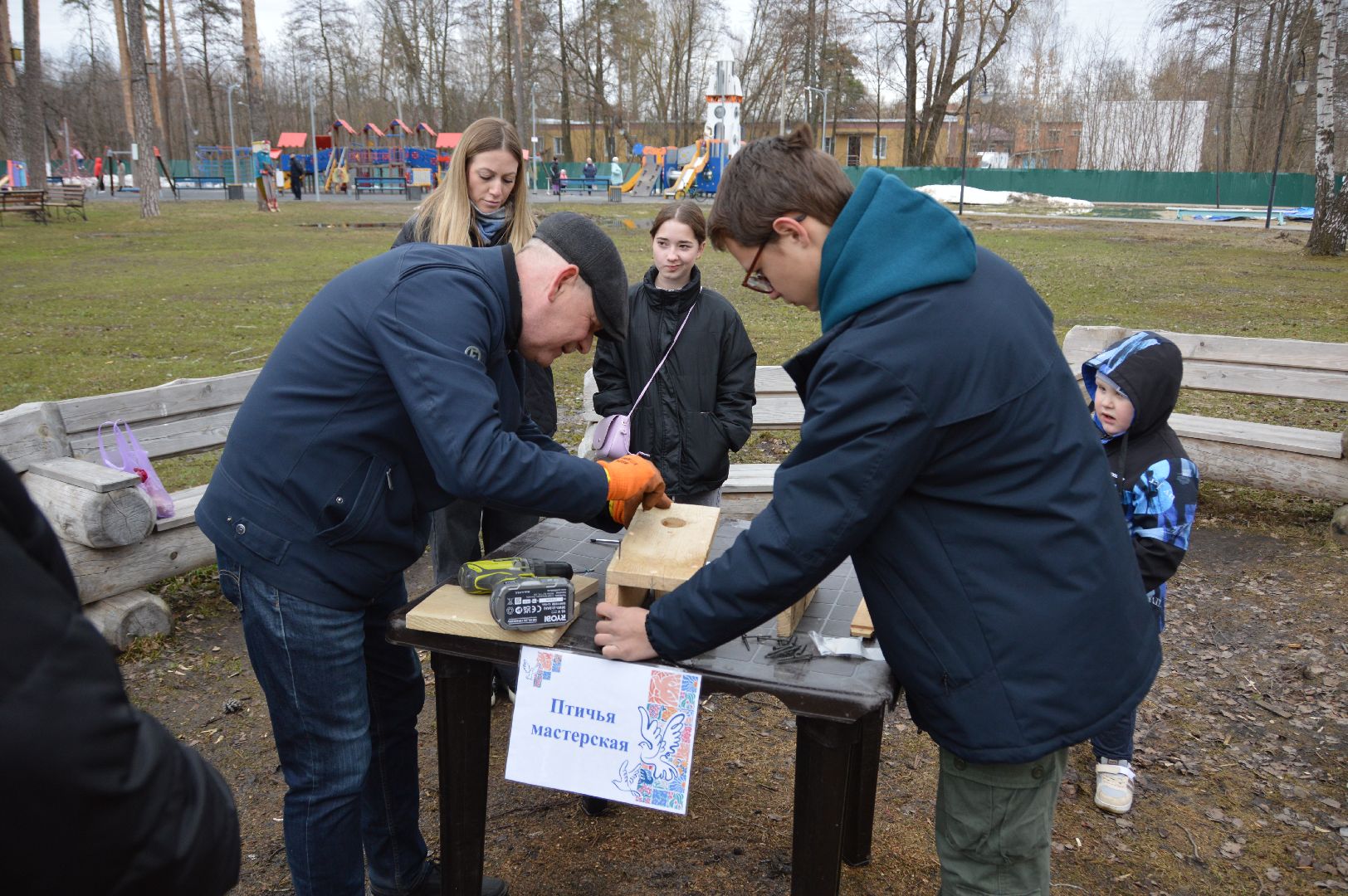 шатура, Птичья мастерская, покорми птиц, парки шатура, парки подмосковья, международная акция,