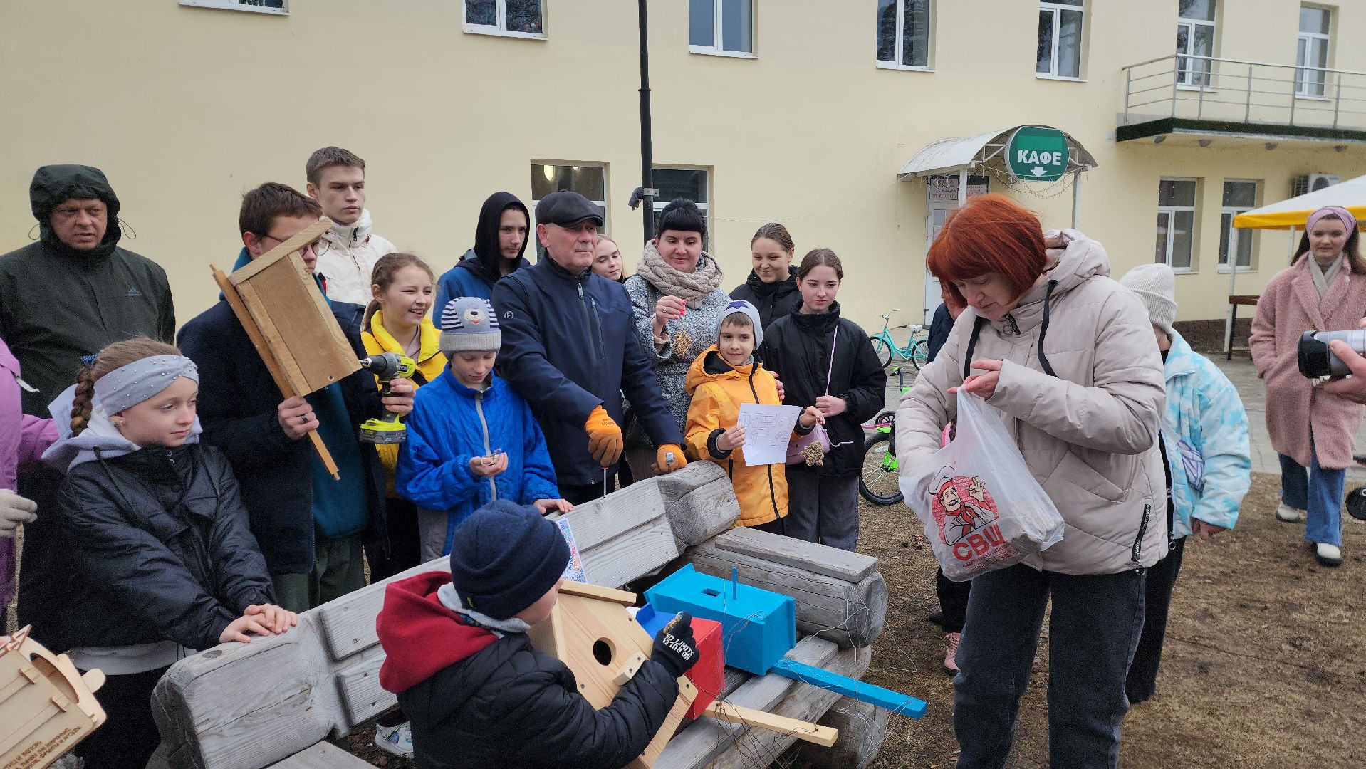 шатура, Птичья мастерская, покорми птиц, парки шатура, парки подмосковья, международная акция,