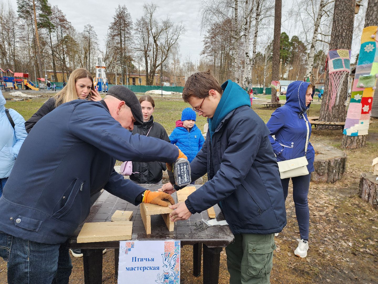 шатура, Птичья мастерская, покорми птиц, парки шатура, парки подмосковья, международная акция,