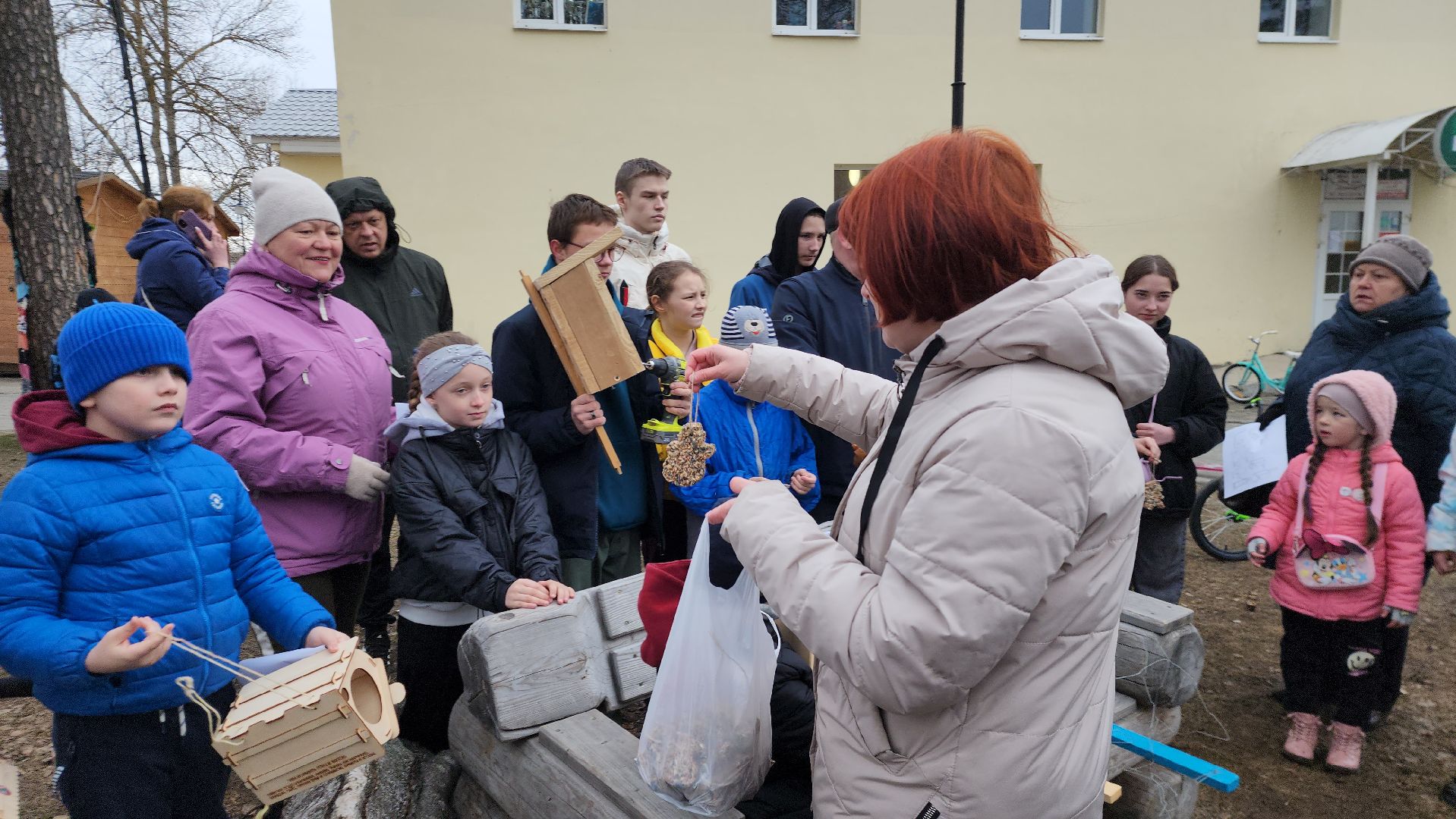 шатура, Птичья мастерская, покорми птиц, парки шатура, парки подмосковья, международная акция,