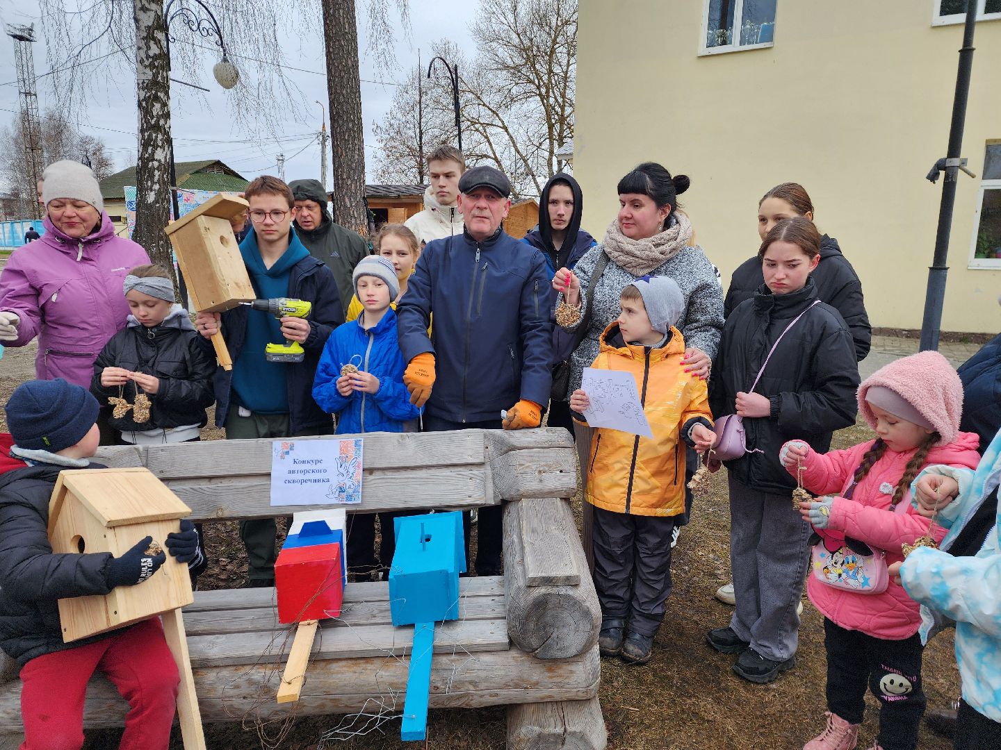 шатура, Птичья мастерская, покорми птиц, парки шатура, парки подмосковья, международная акция,