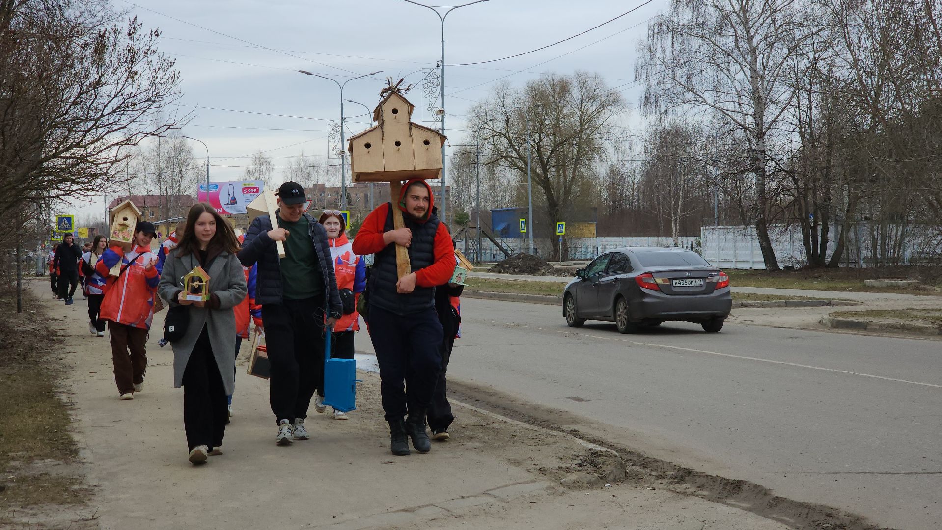 шатура, парки шатуры, городские очистные, международный день птиц, покорми птиц, скворечники, награждение, молодежный центр,