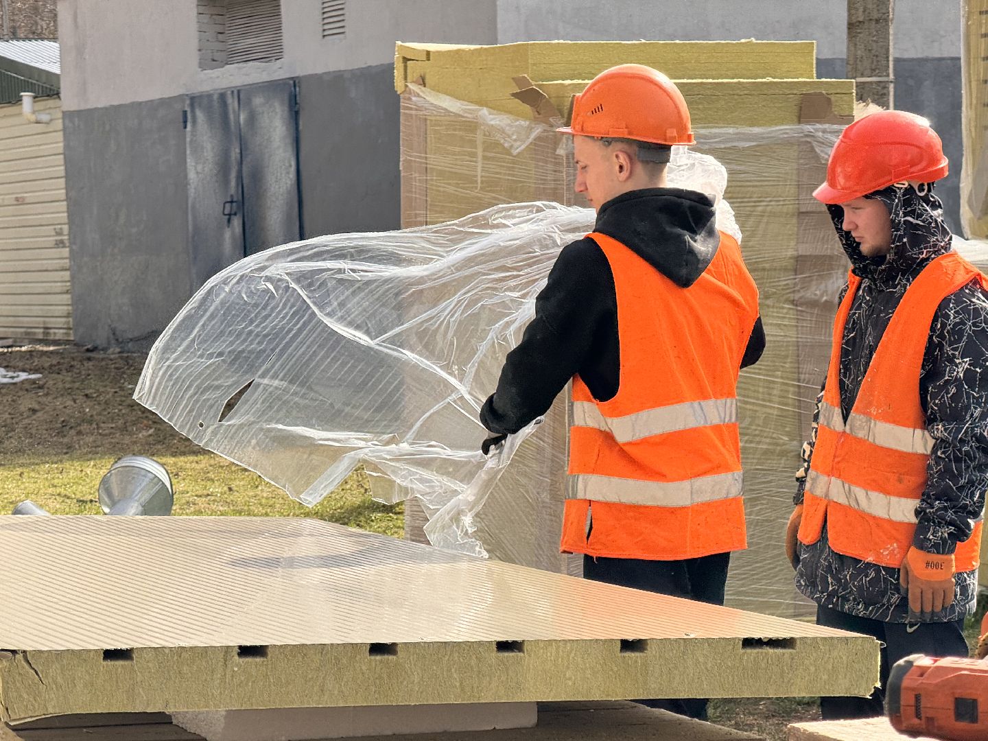 шаховская, строительство, панели, облицовка домов,