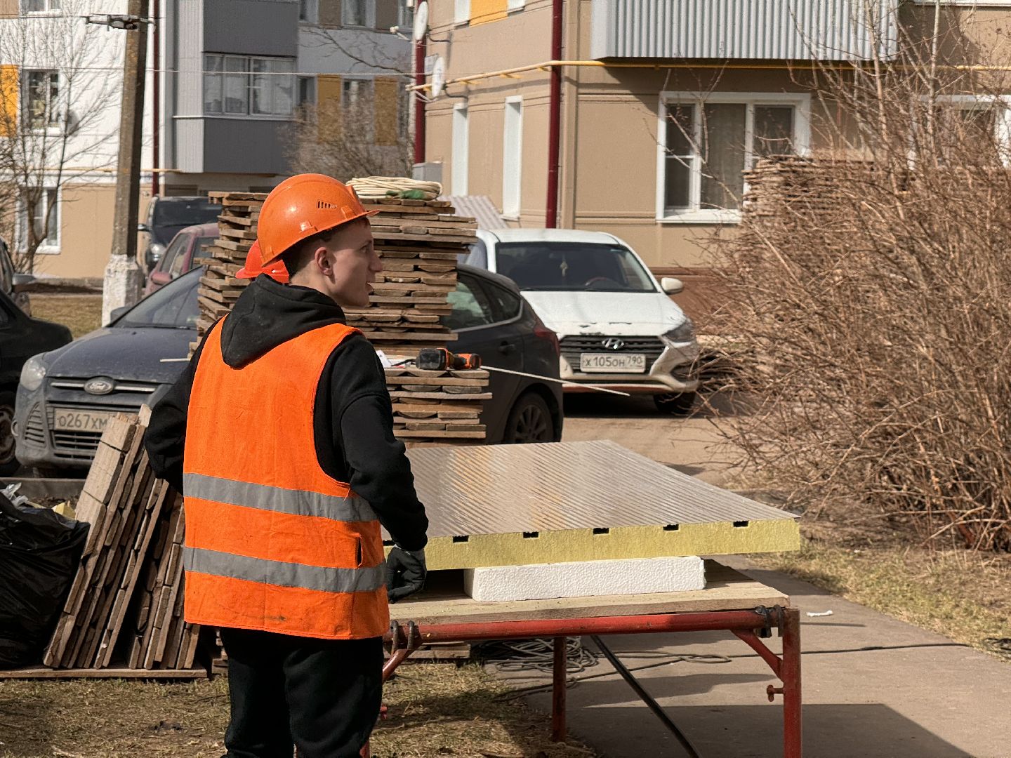 шаховская, строительство, панели, облицовка домов,
