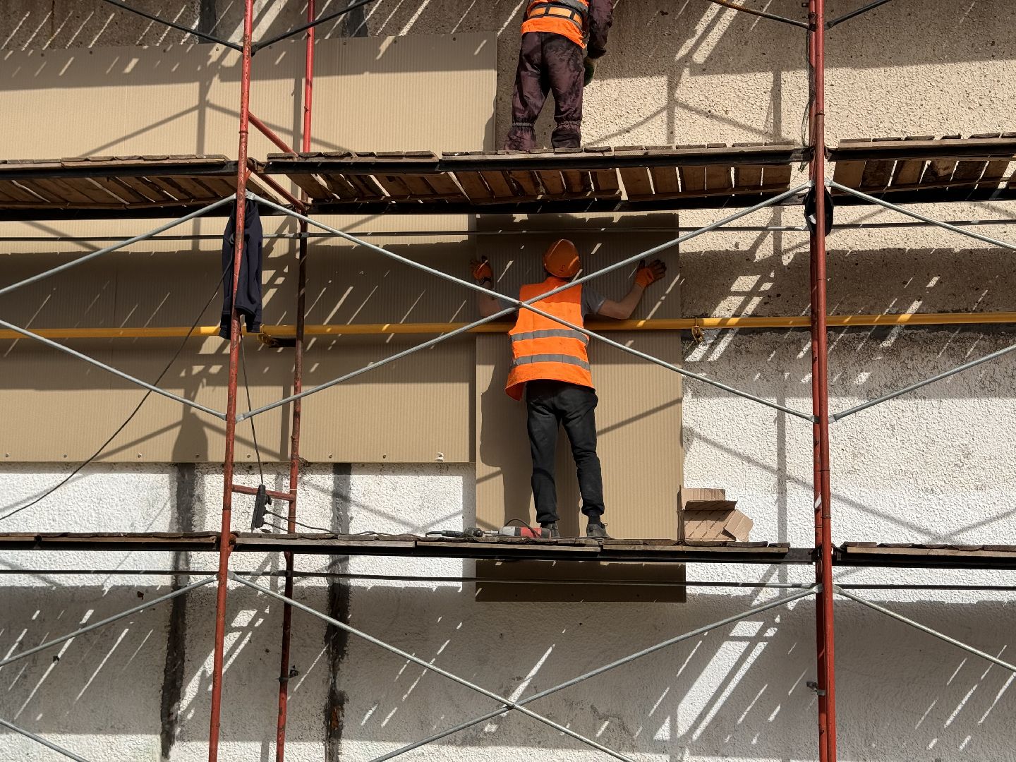 шаховская, строительство, панели, облицовка домов,