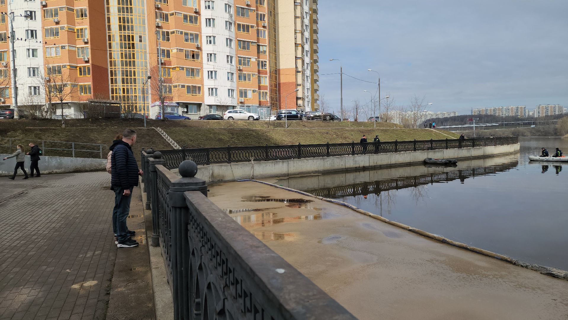 красногорск, чп, экология, нефть, москва-река,