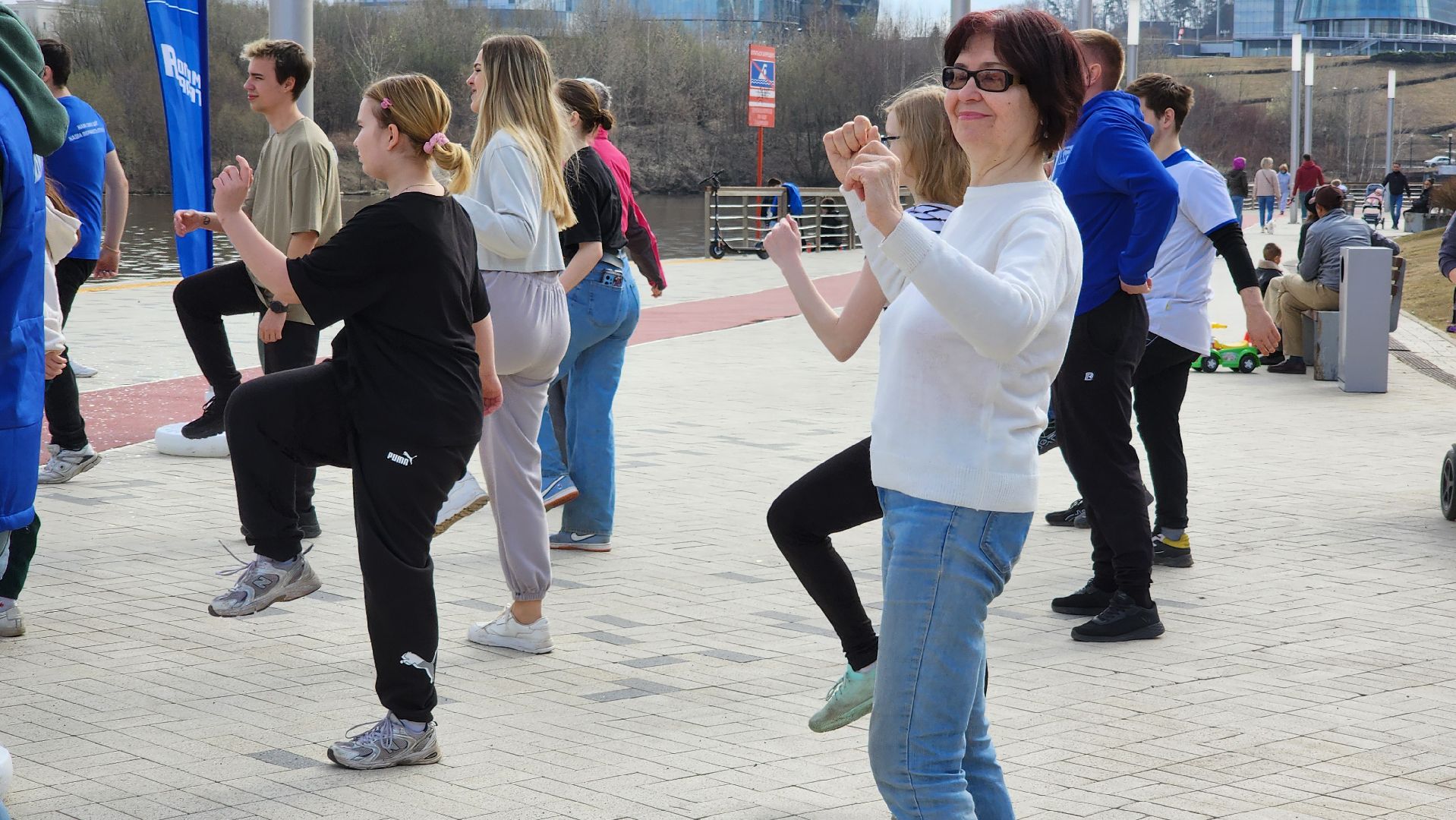молодая гвардия подмосковья, красногорск, павшинская пойма, субботник,день здоровья,