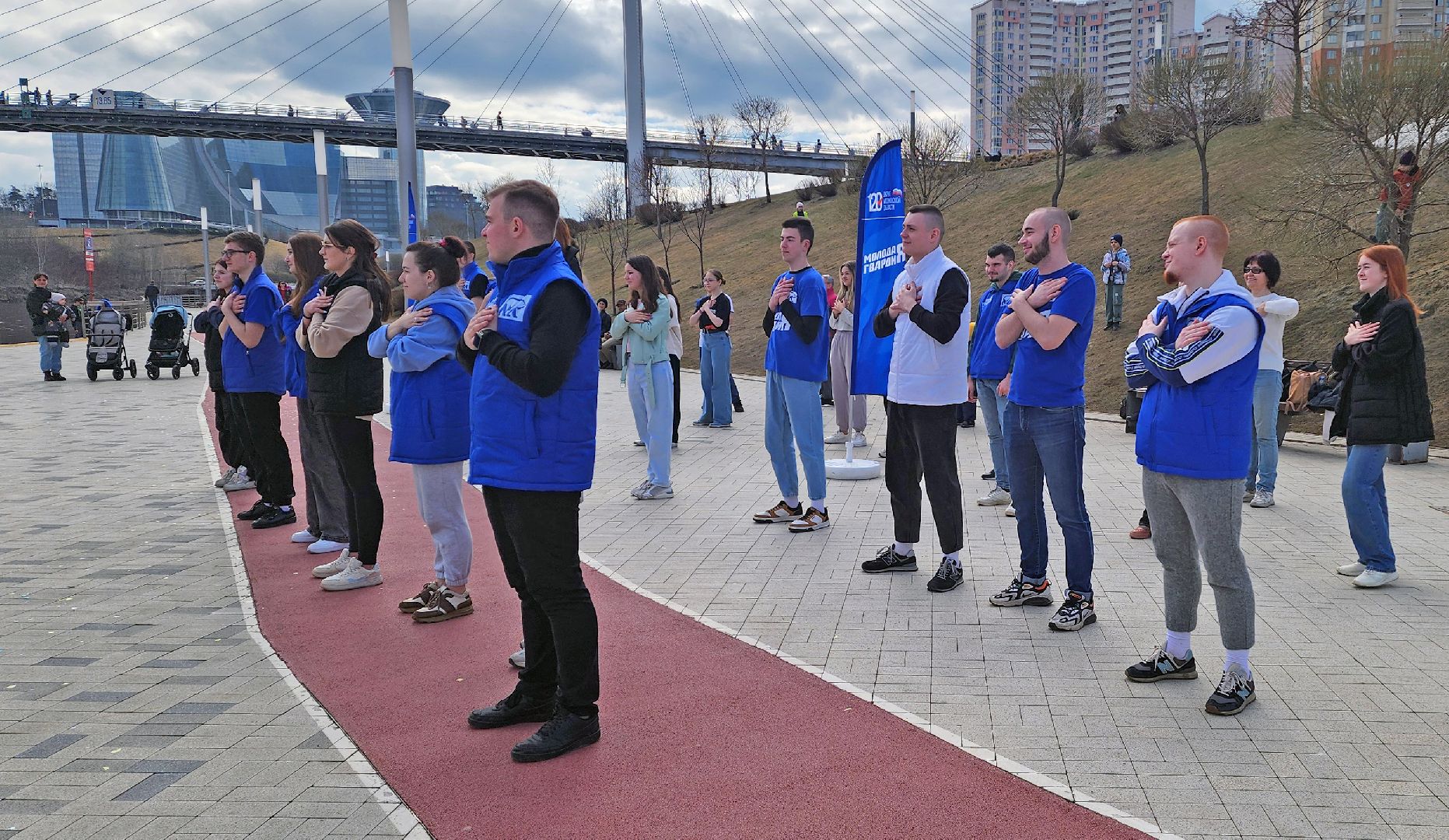 молодая гвардия подмосковья, красногорск, павшинская пойма, субботник,день здоровья,