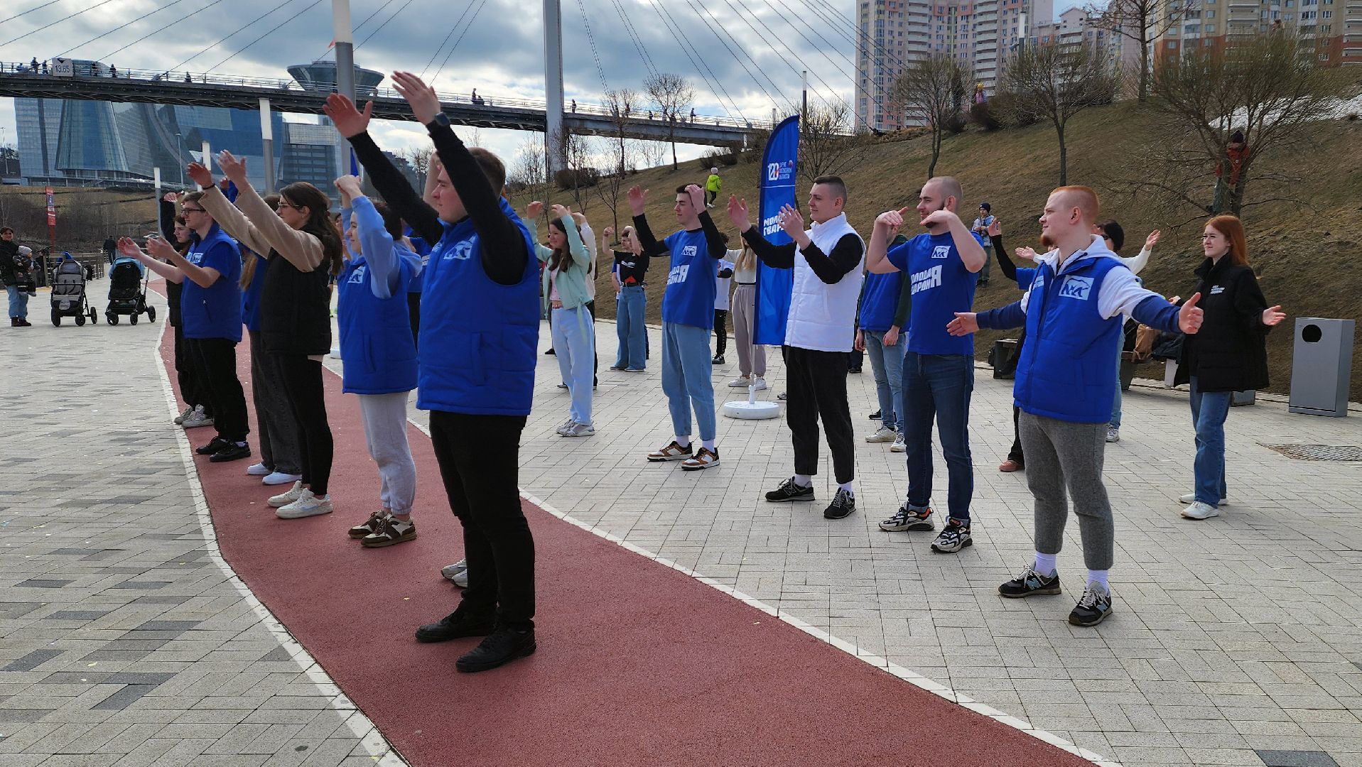 молодая гвардия подмосковья, красногорск, павшинская пойма, субботник,день здоровья,