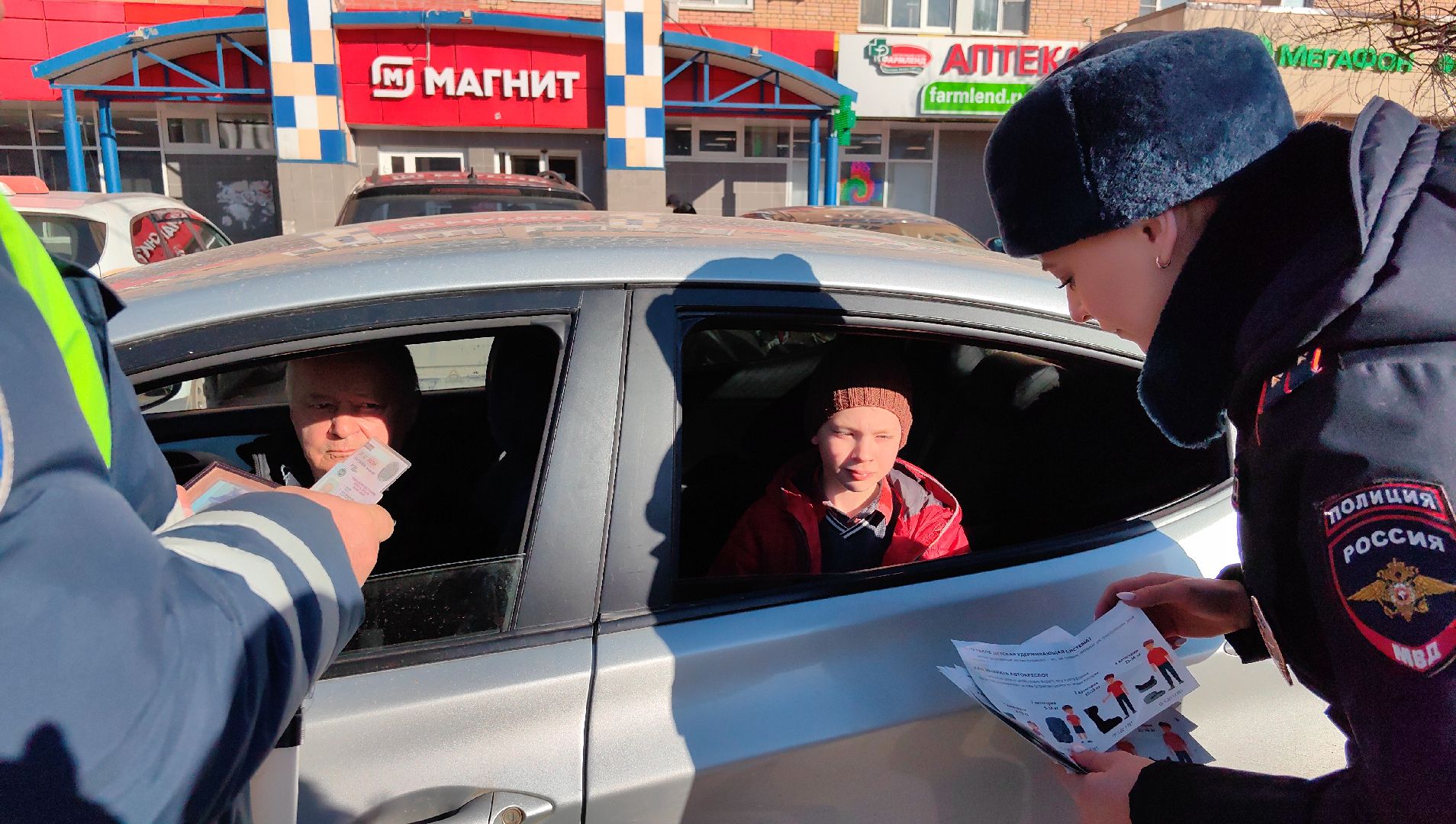 рейд детское кресло, нарушение, безопасность, перевозка детей,