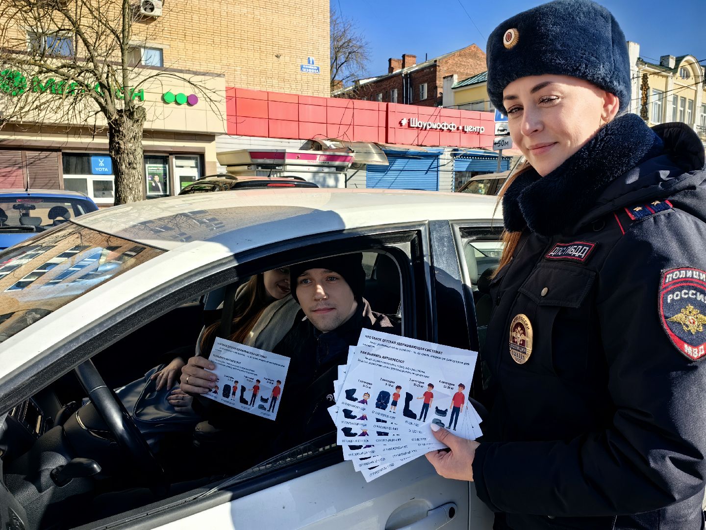 рейд детское кресло, нарушение, безопасность, перевозка детей,