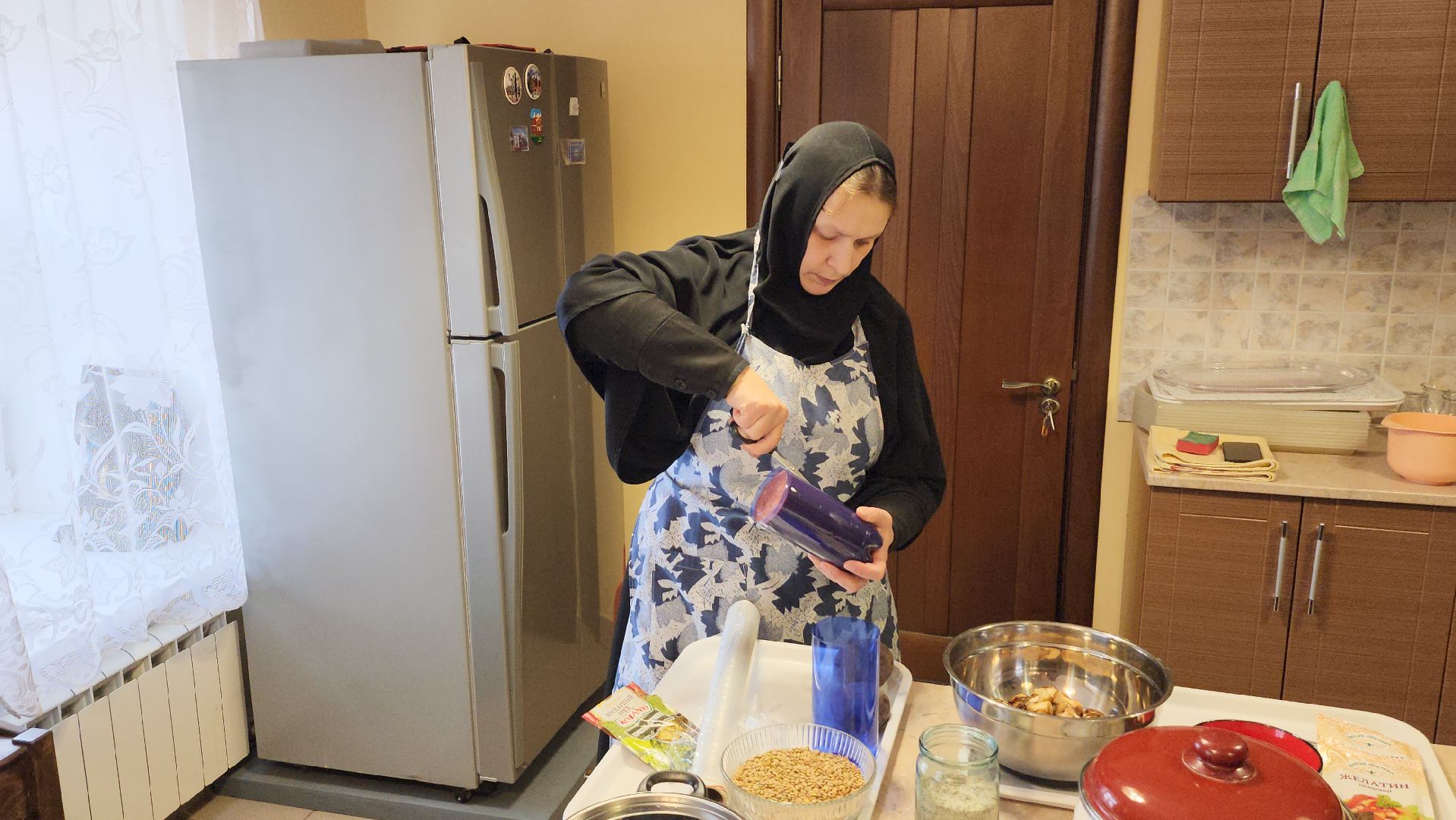 серпухов, рецепт постных блюд, пасха, великий пост, владычней монастырь, монахиня,