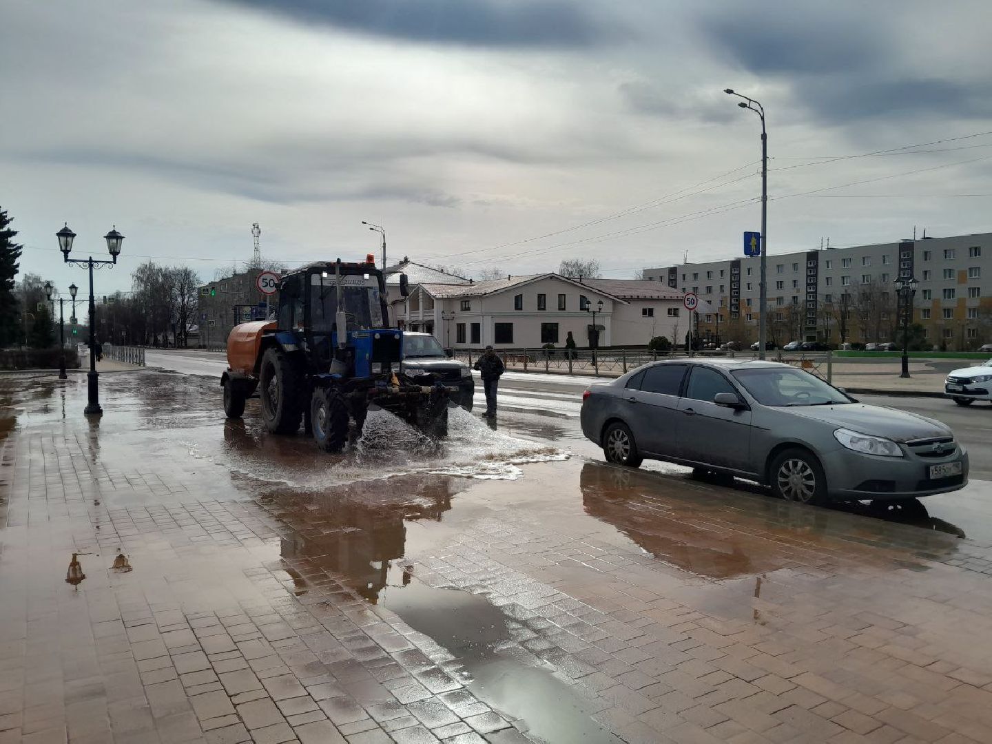 лотошино, благоуйстройство, уборка города, уборка общественных территорий,