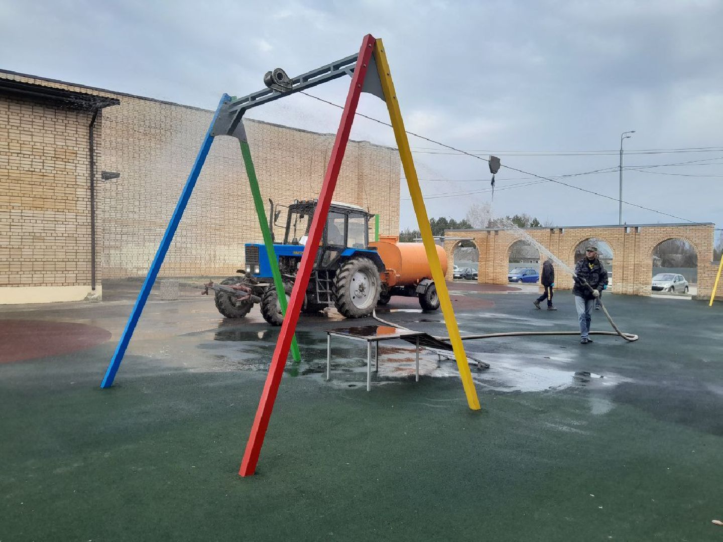 лотошино, благоуйстройство, уборка города, уборка общественных территорий,