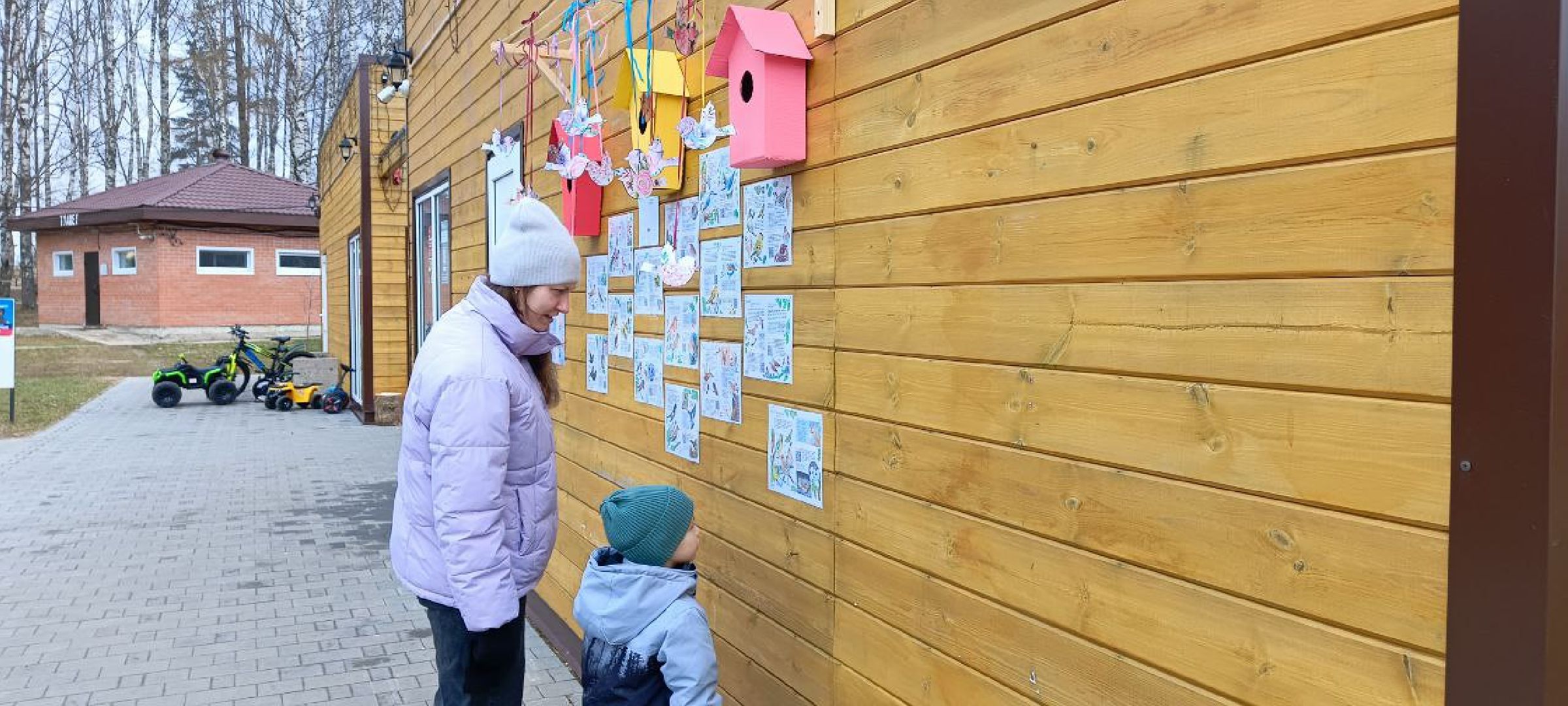 Талдом, Парк Победа, Пернатые в парках,