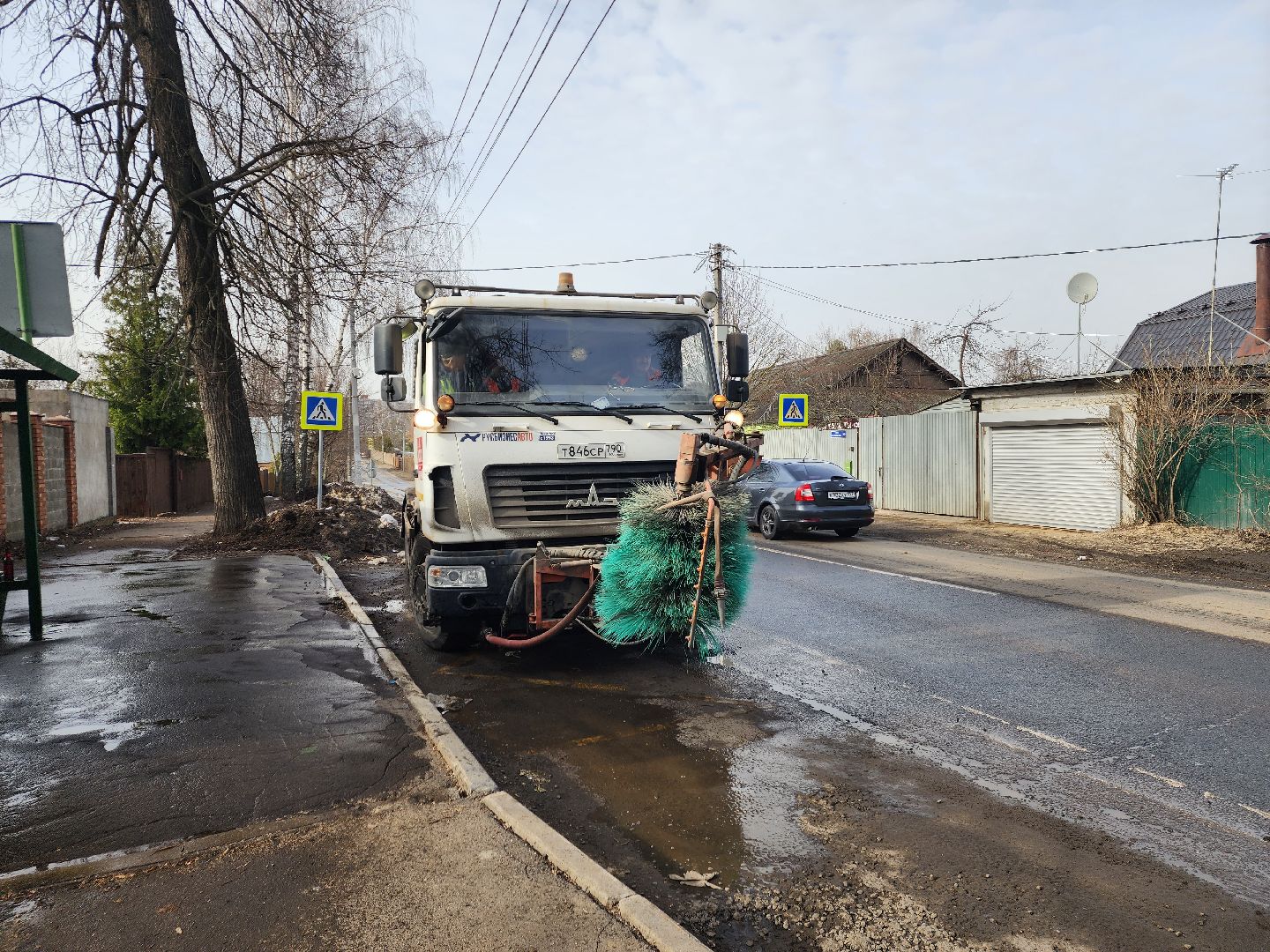 пушкино, дорожное хозяйство, уборка мусора,