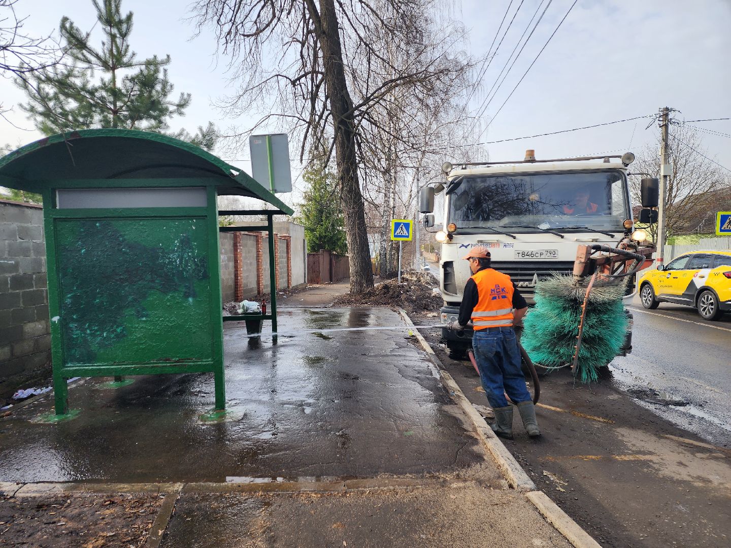 пушкино, дорожное хозяйство, уборка мусора,