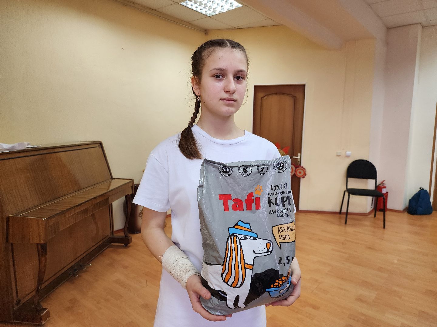 Сбор кормов, бездомные животные, помощь бездомным животным, лицей, нестеровский лицей, руза, рузский городской округ,