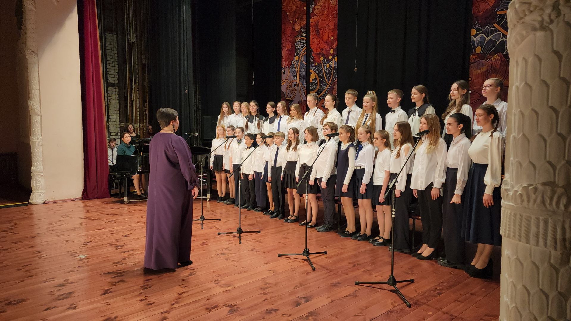 кашира, отчетный концерт, детская школа искусств, дк им ленина, хор, оркестр, сольные номера,