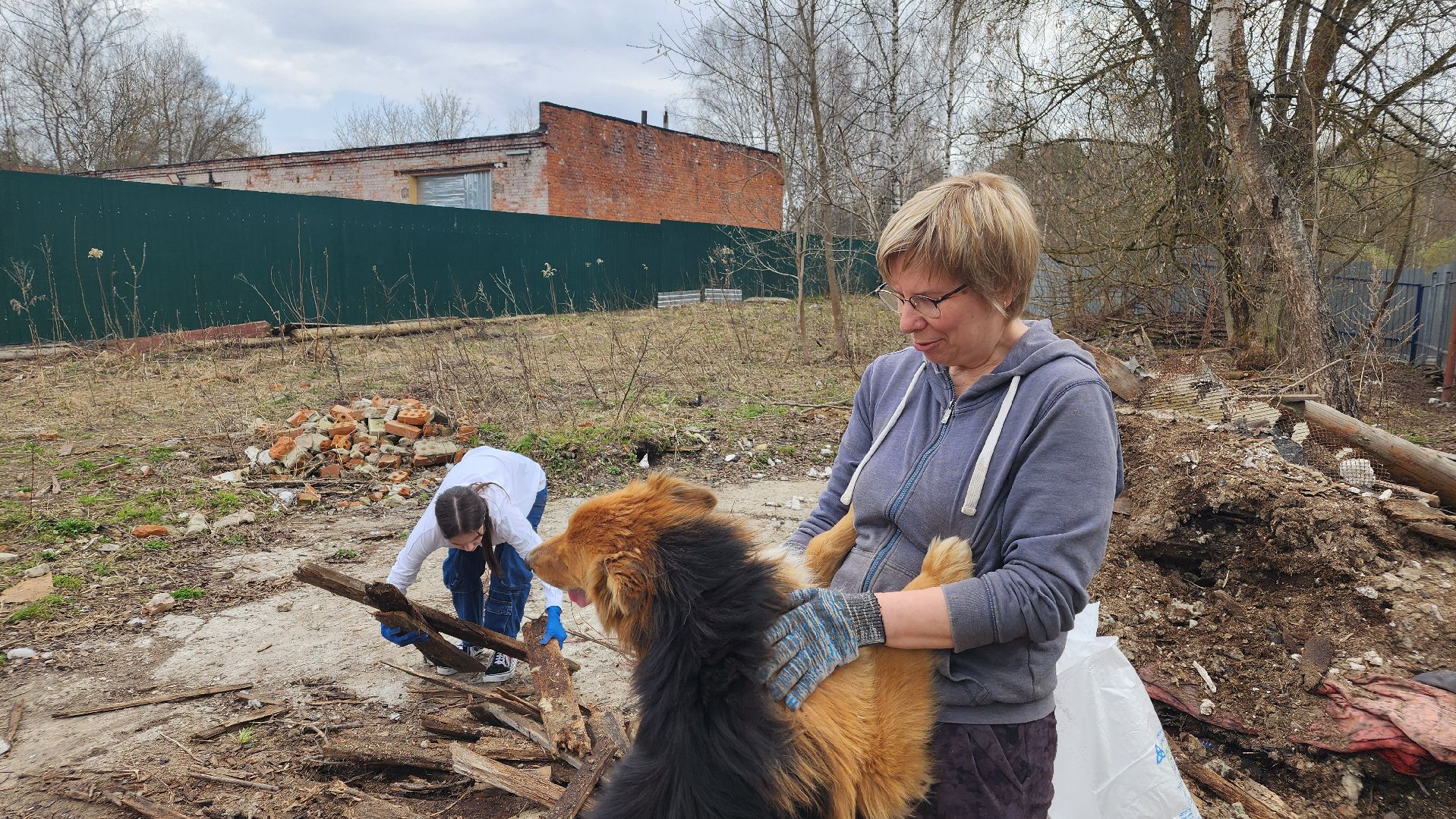 хвостатый рай, субботник, приют, волонтеры подмосковья, протвино,