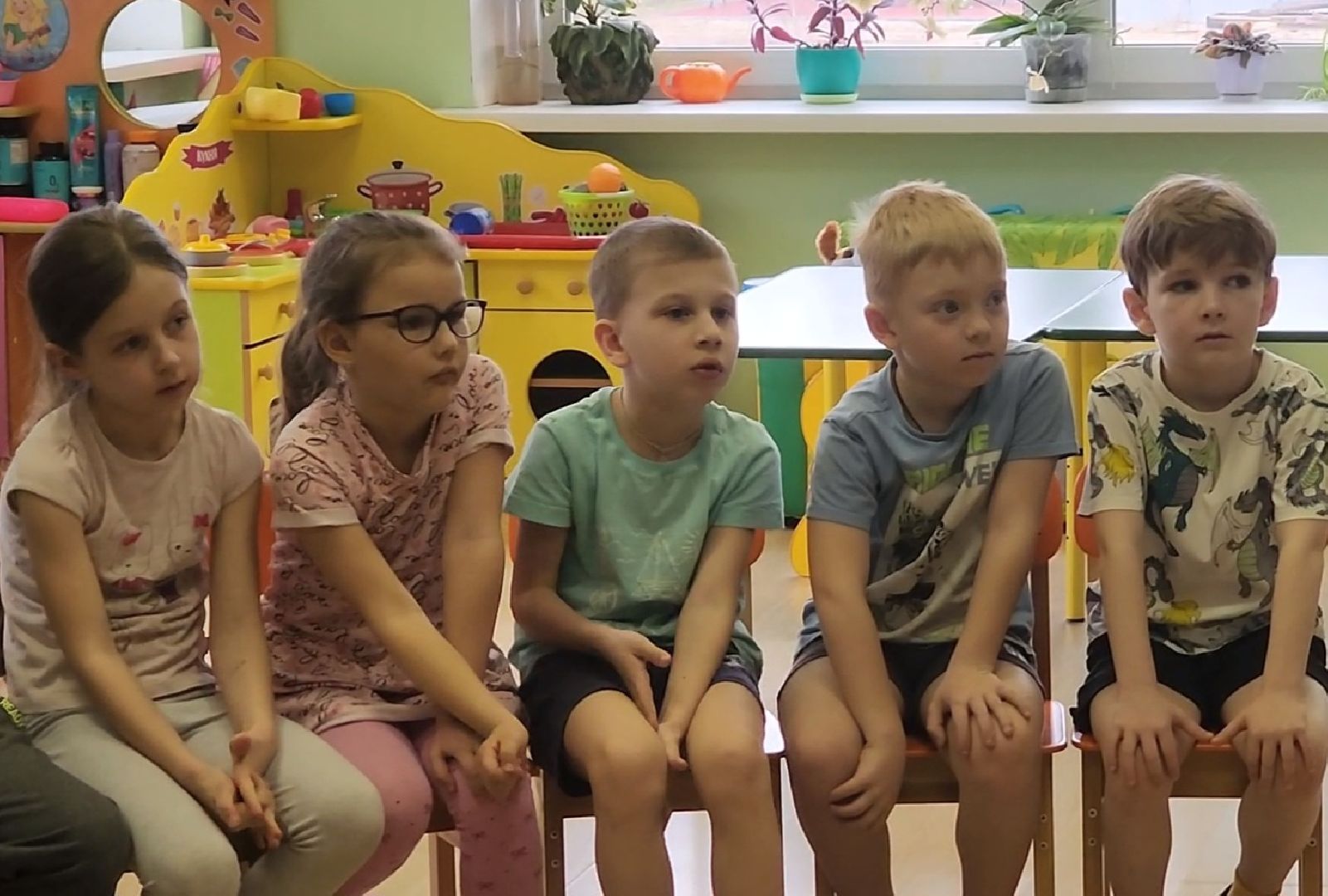 Дубна, Первоклассники, Детский сад,