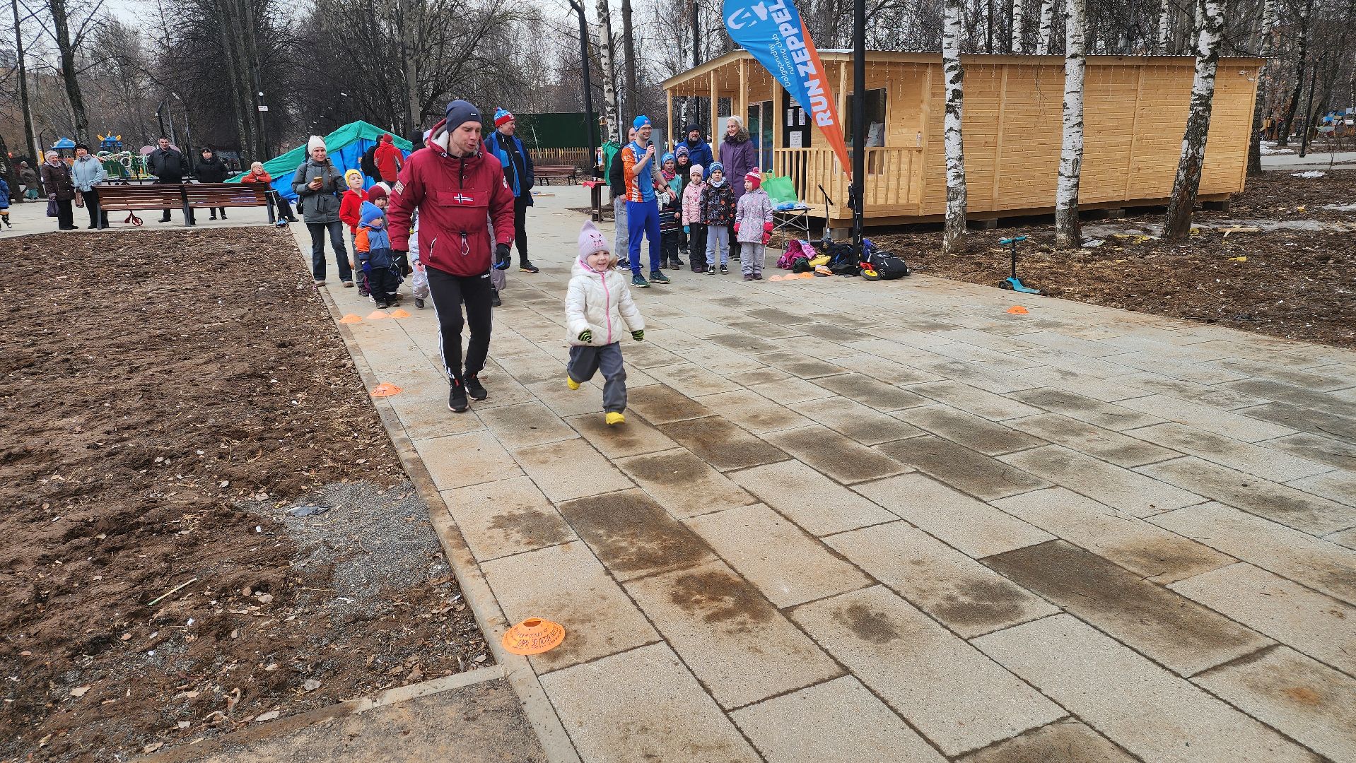 долгопрудный, паркран, парки, дети, эстафета,