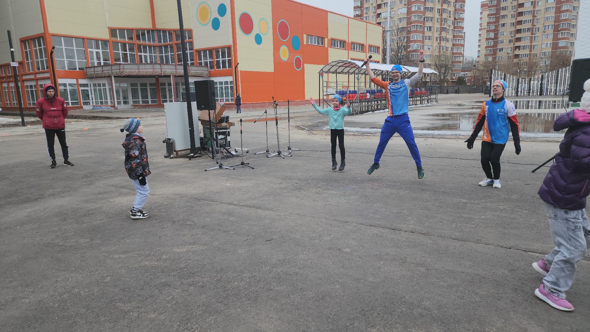 долгопрудный, паркран, парки, дети, эстафета,