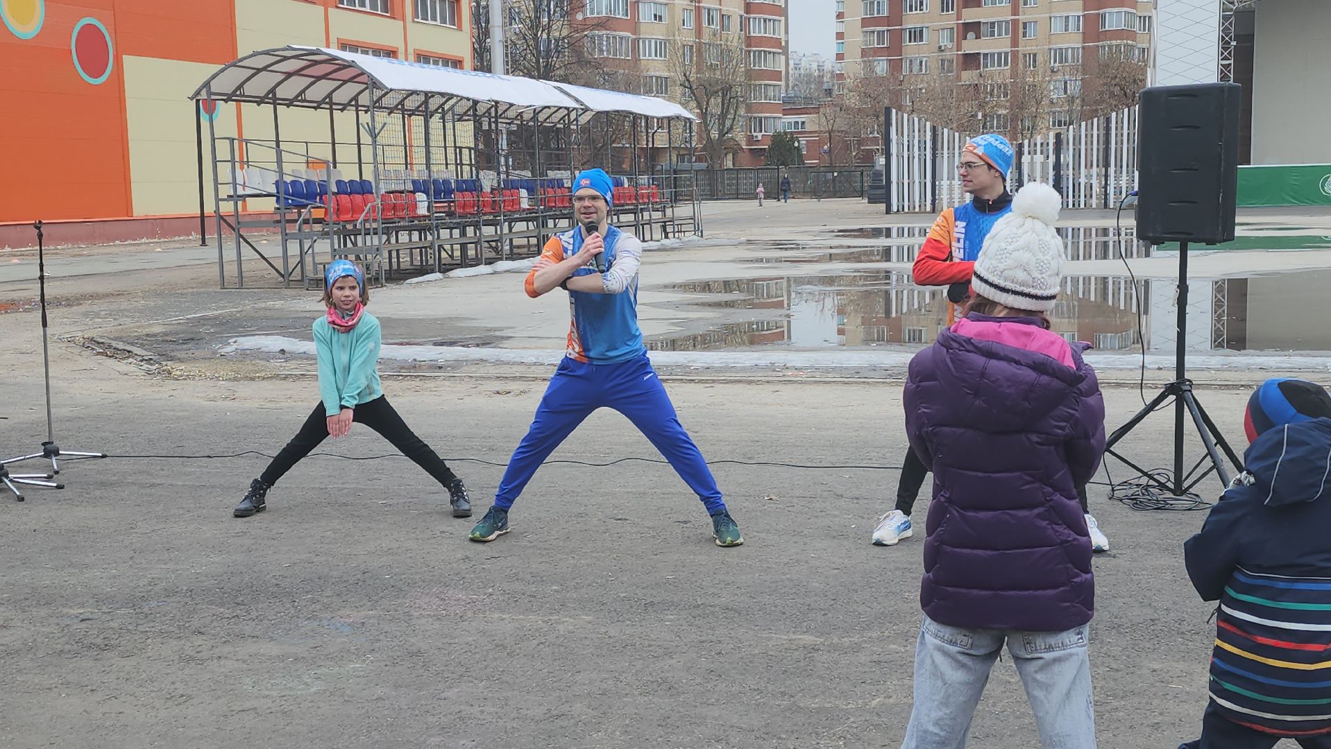 долгопрудный, паркран, парки, дети, эстафета,