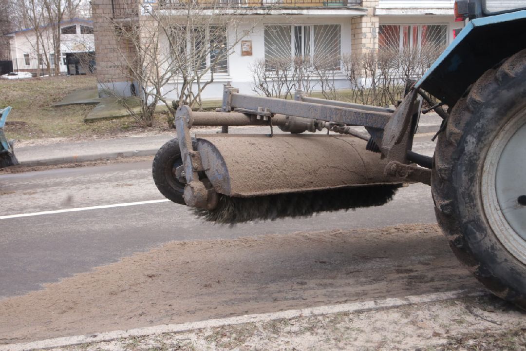 Пущино, благоустройство, уборка, весна, Подмосковье