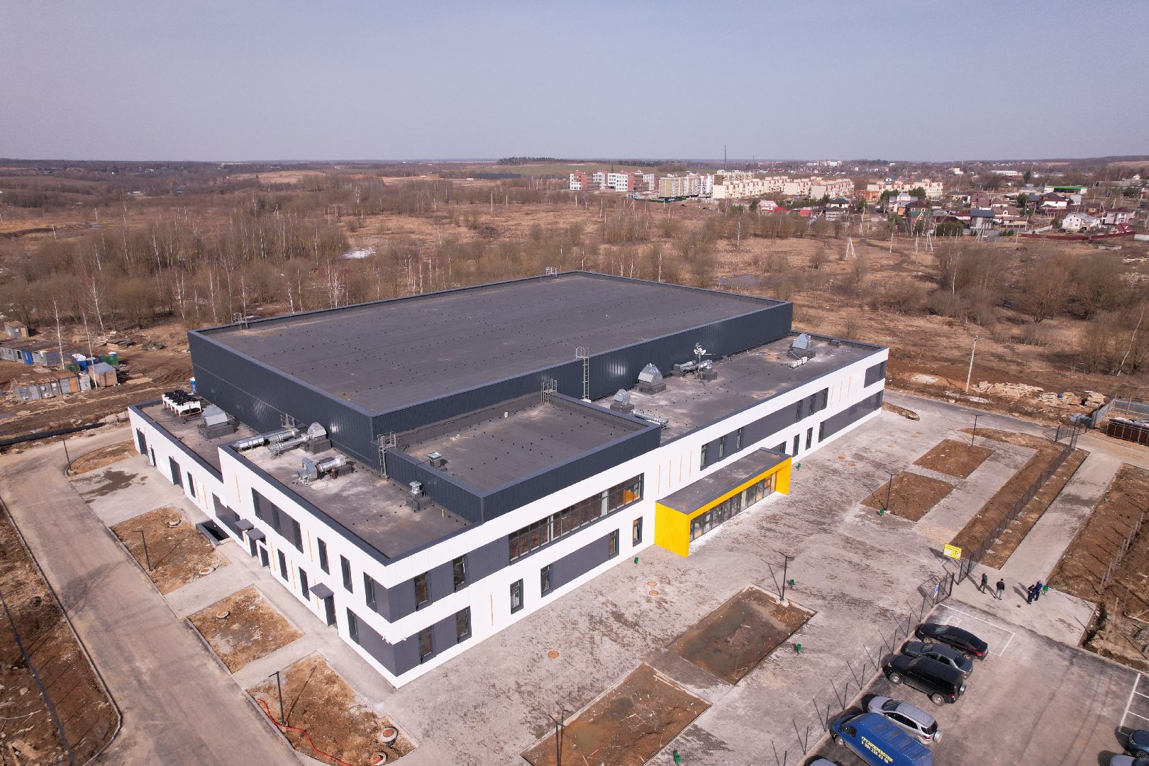 видео с коптера, лед, спорт, арена,