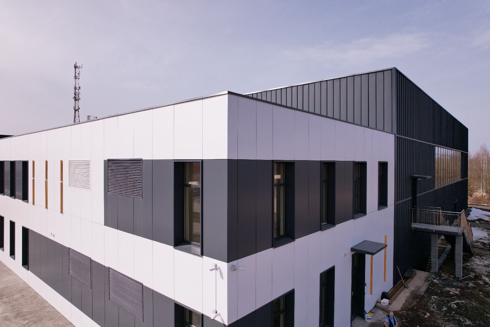 видео с коптера, лед, спорт, арена,