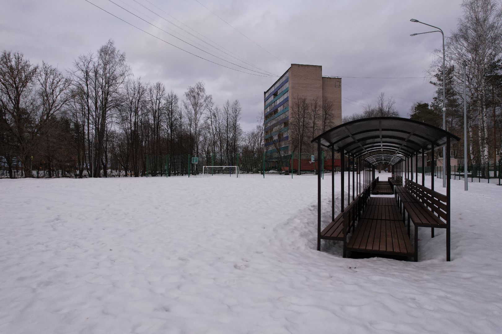 видео с коптера, стадион, спорт, дубна,