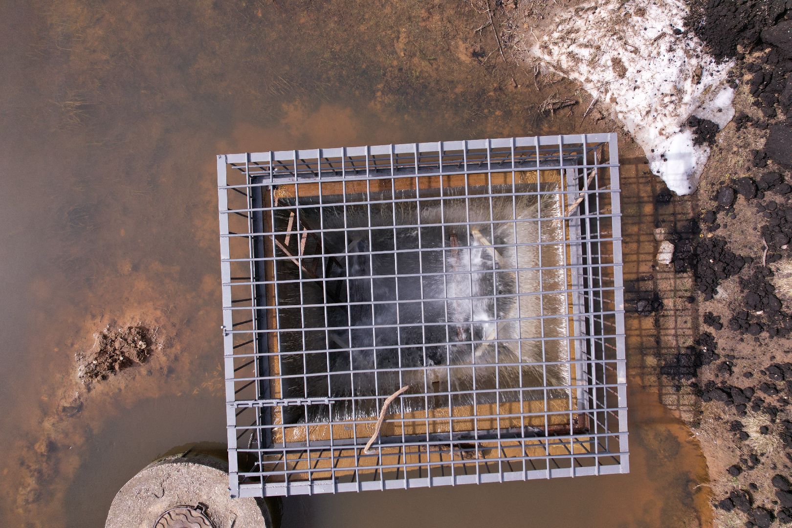 видео с коптера, плотина, благоустройство,