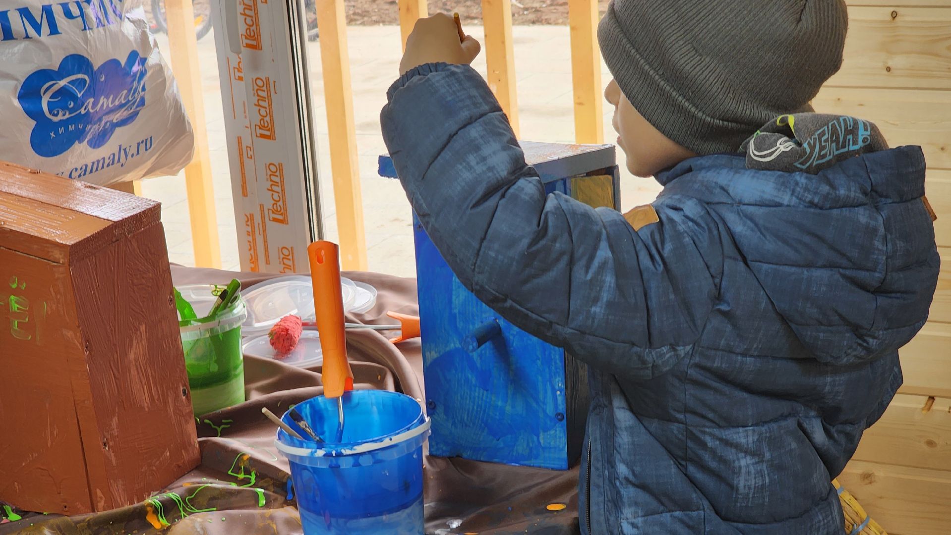 долгопрудный, парки, пернатые в парках, скворечник, экопрогулка, мастер-класс,