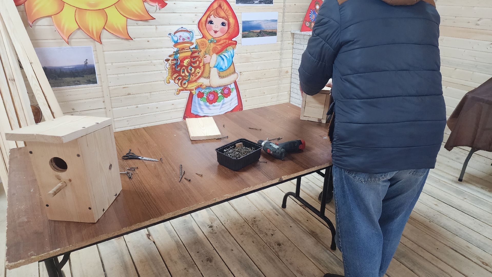 долгопрудный, парки, пернатые в парках, скворечник, экопрогулка, мастер-класс,