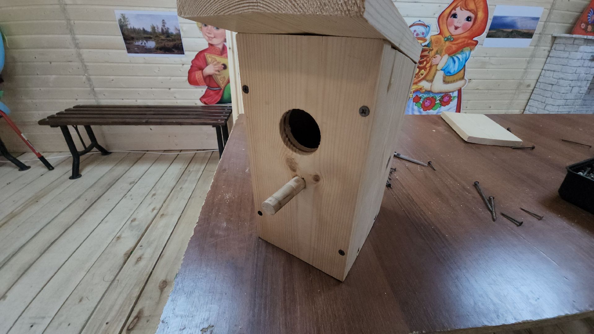 долгопрудный, парки, пернатые в парках, скворечник, экопрогулка, мастер-класс,