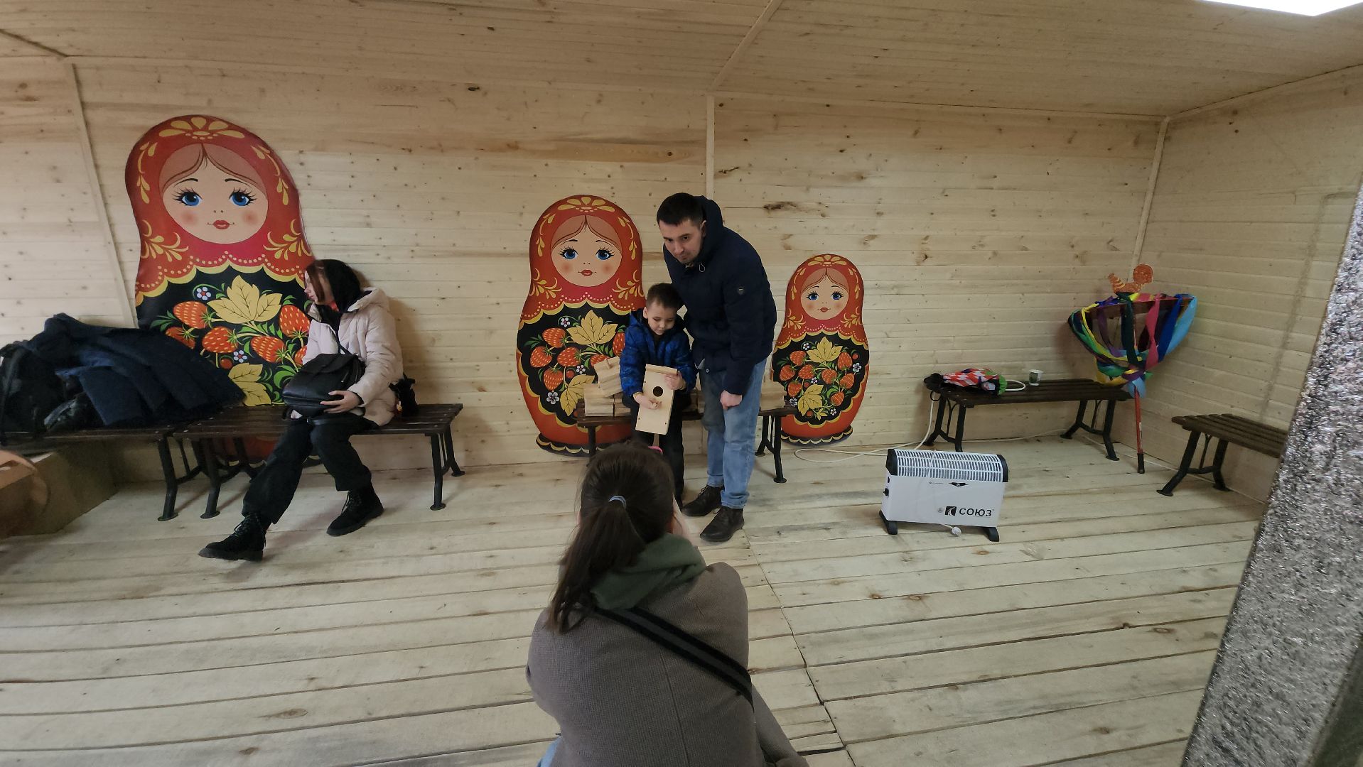 долгопрудный, парки, пернатые в парках, скворечник, экопрогулка, мастер-класс,