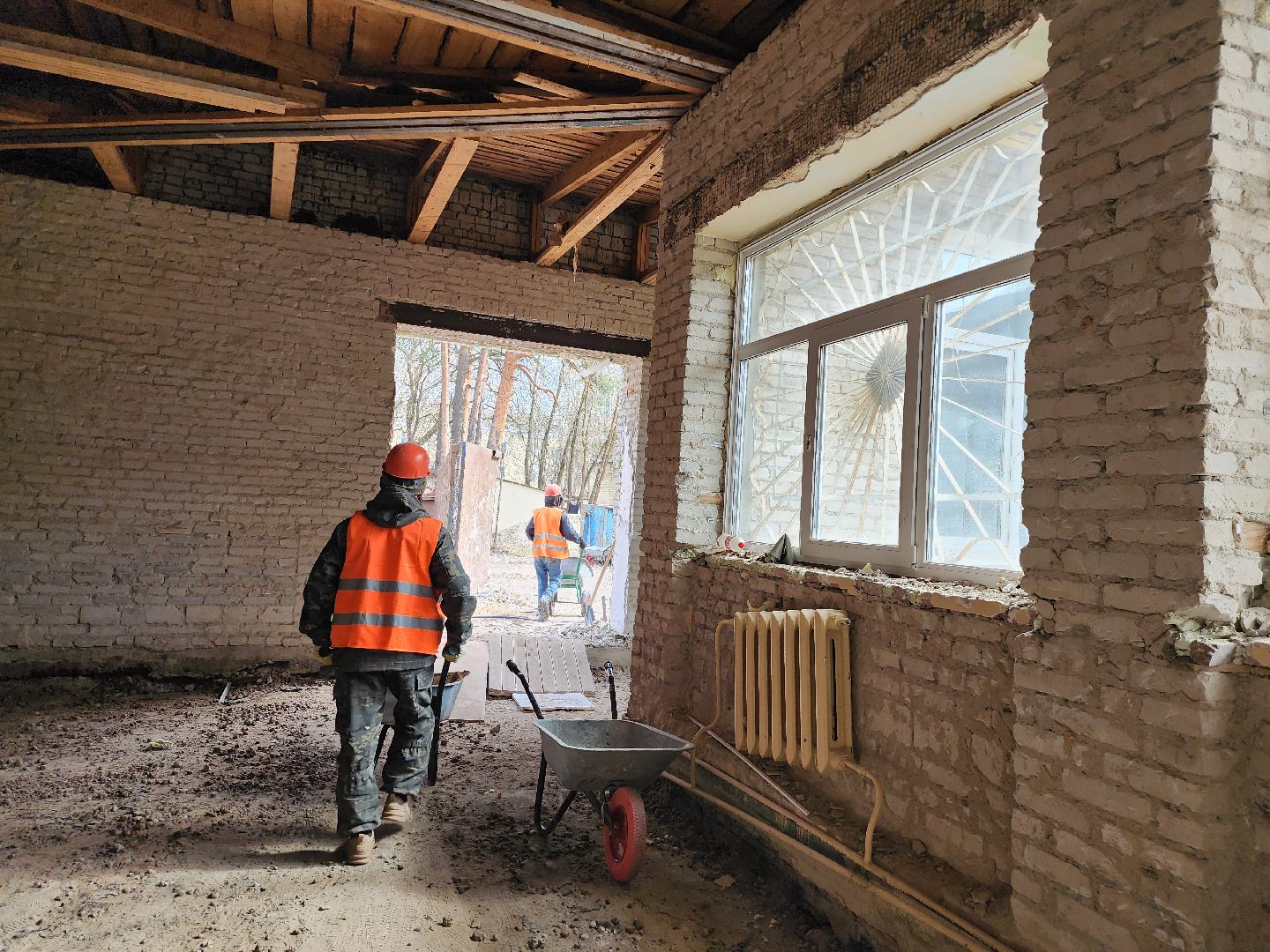 Дубна, Школа 1, Капремонт,