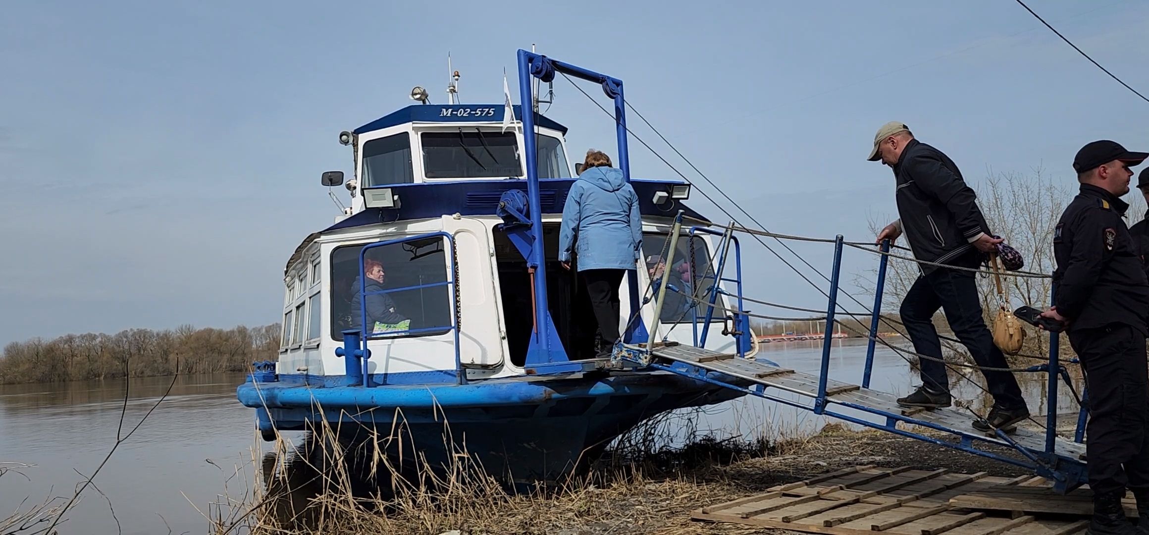 Коломна, Озеры, паводок, разлив реки, теплоход,