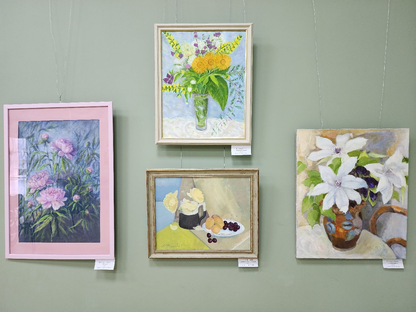 пушкино, дом художника, экспозиция, весна, живопись,