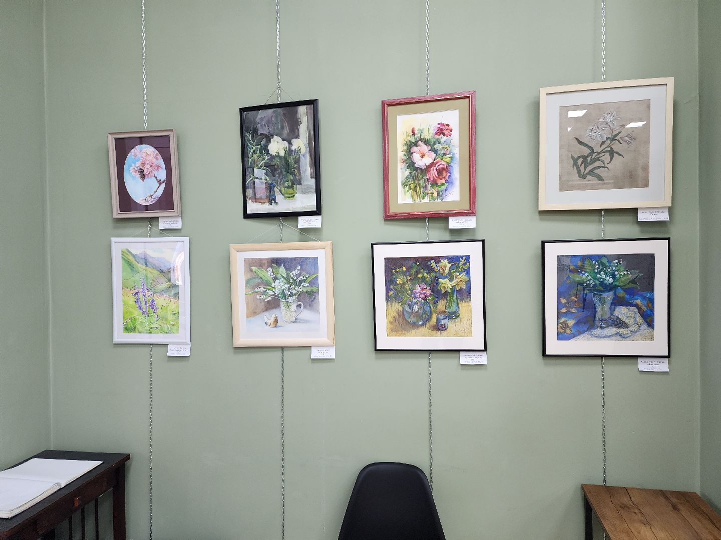 пушкино, дом художника, экспозиция, весна, живопись,