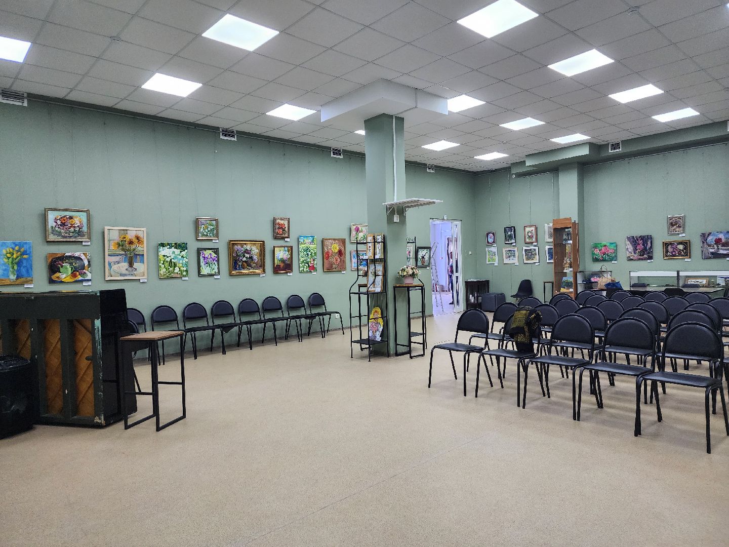 пушкино, дом художника, экспозиция, весна, живопись,