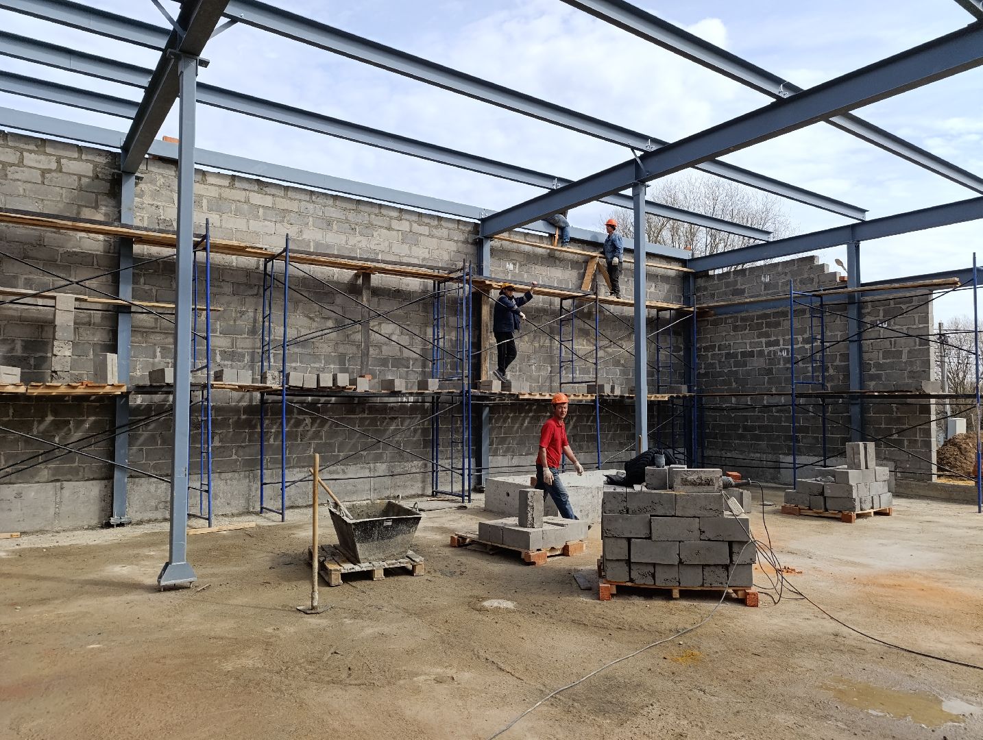 Бронницы, Строительство, Физкультурно-оздоровительный комплекс, Эллинг, Спорт,