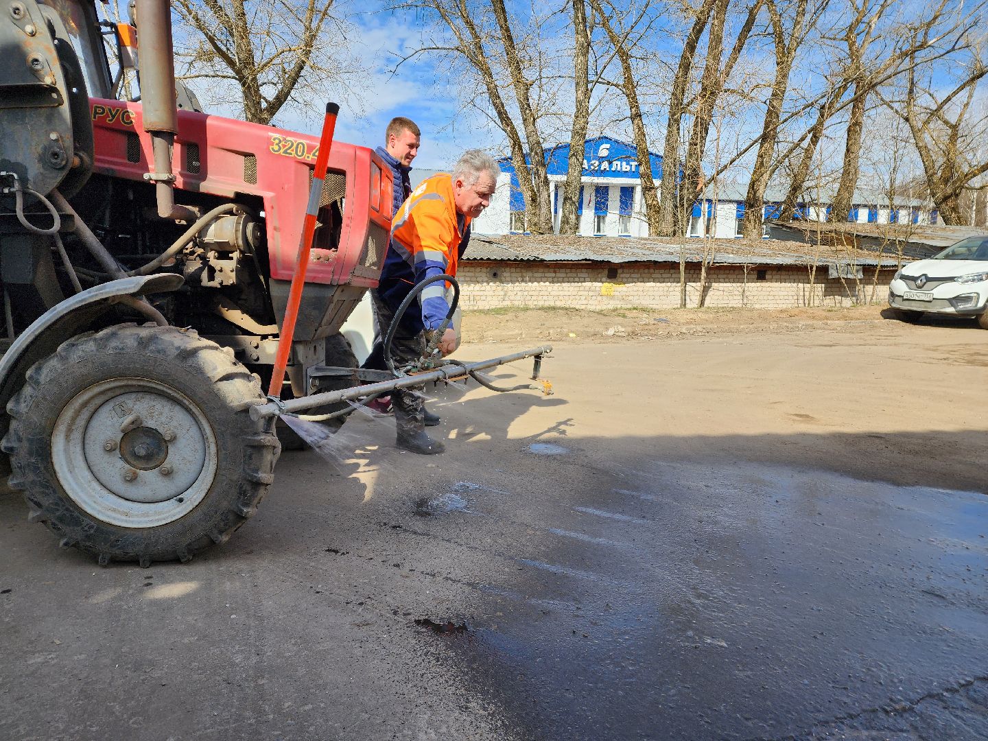 красноармейск, г.о. пушкинский, месяц чистоты и благоустройства, поливальная машина,